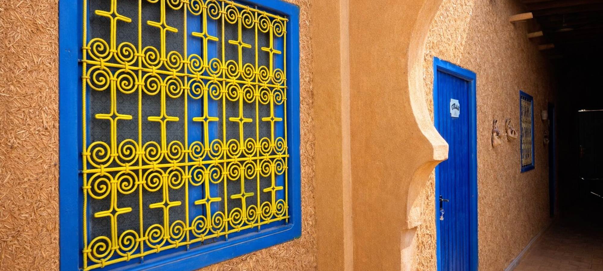 Une fenêtre traditionnelle berbère