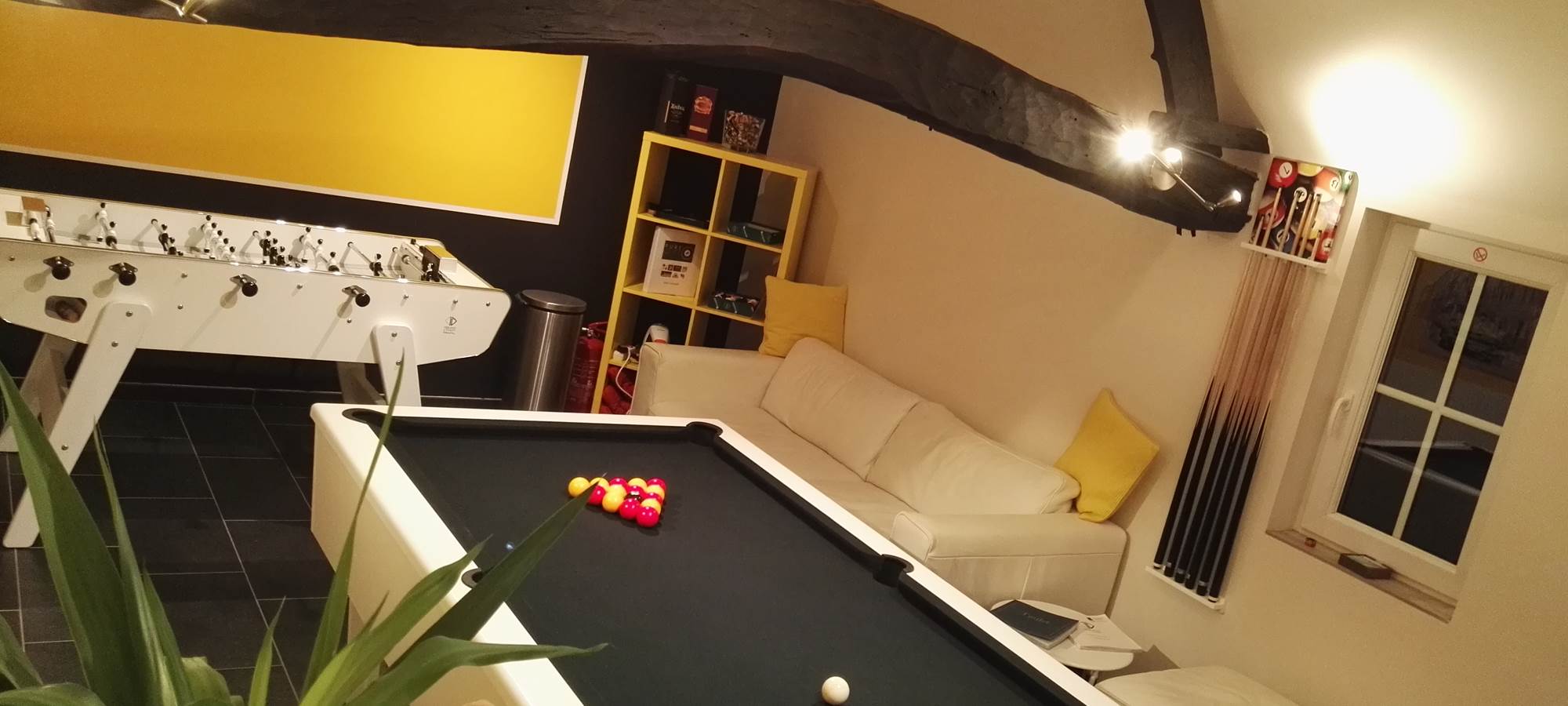 billard et baby foot