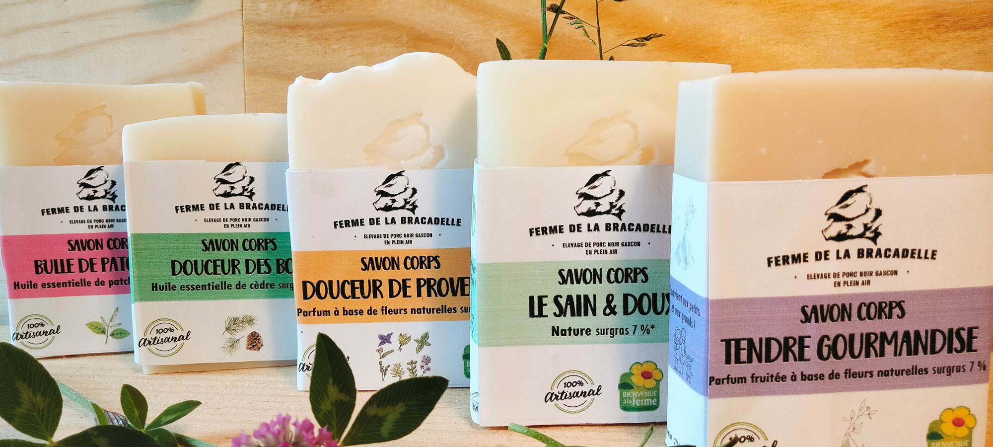 Nos supers savons à base de saindoux