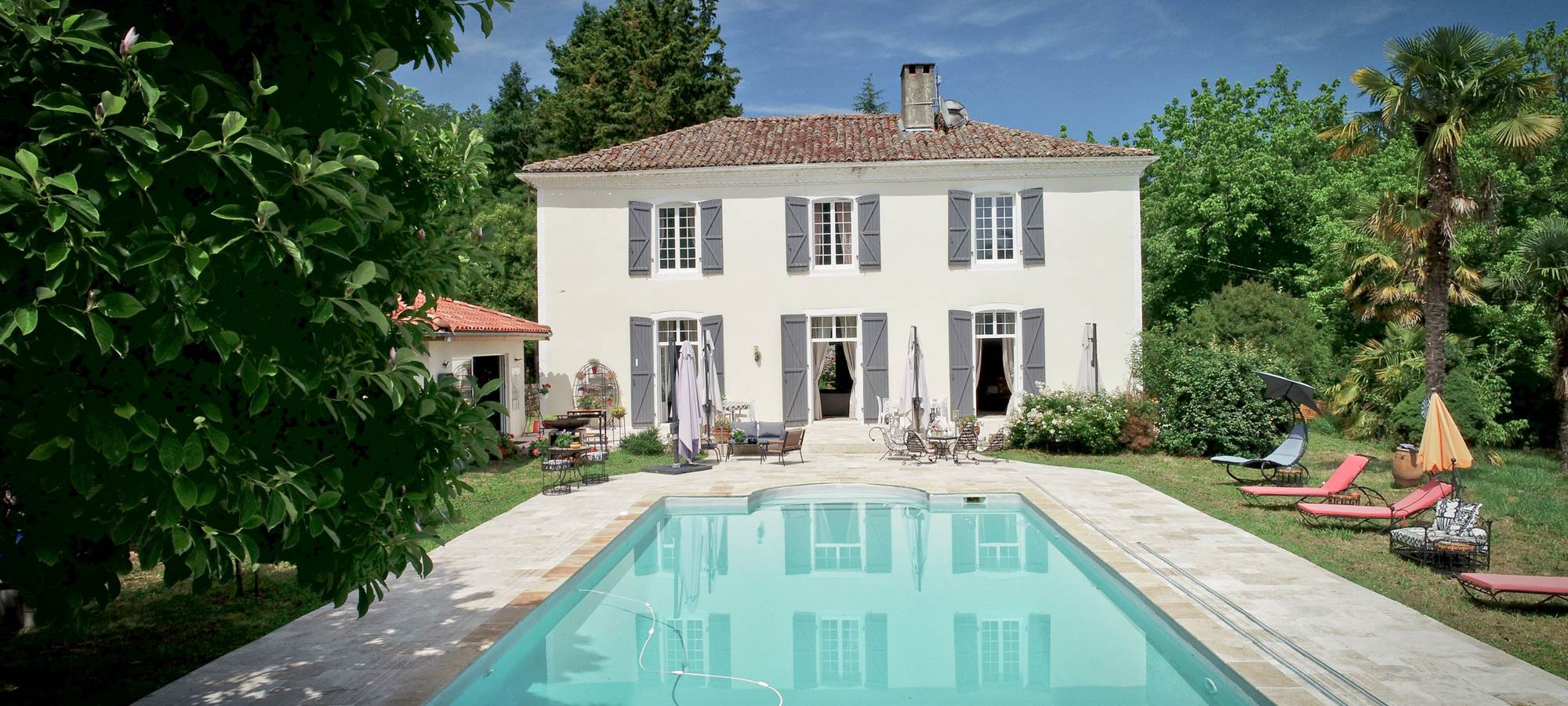 Maison Matachot - Vue piscine