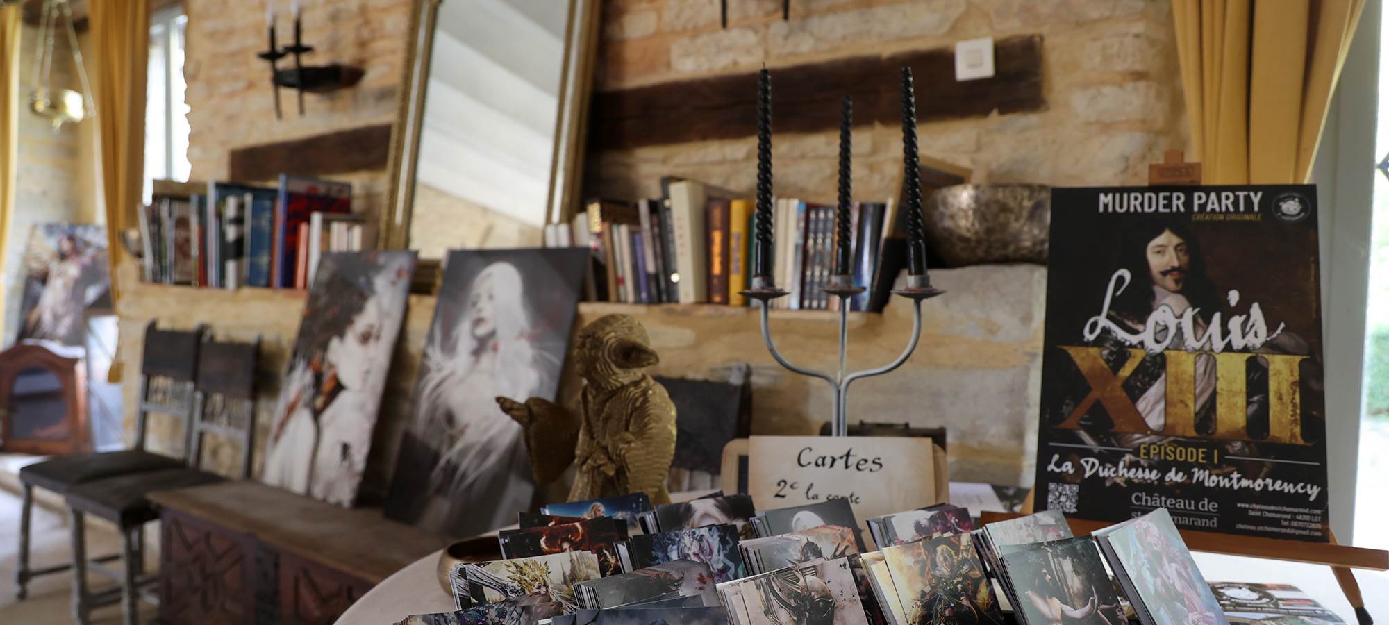 Retraite créative au Château de Saint-Chamarand, séjour artistique en pleine nature dans le Lot