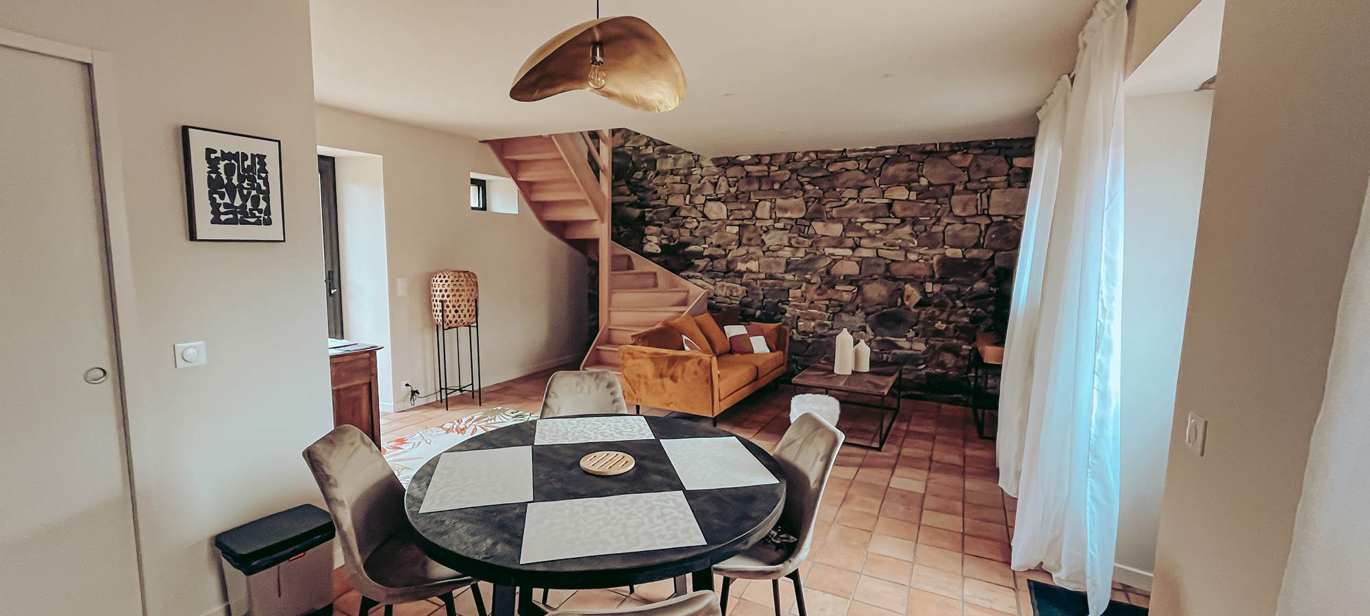 Maison 2 chambres avec piscine Côte de Granit Rose