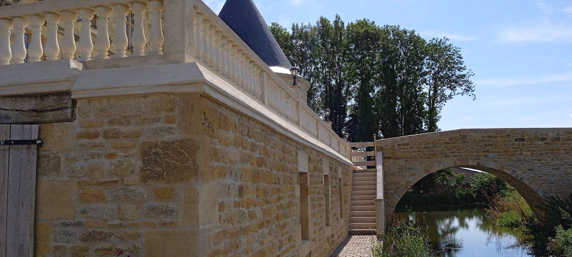 Le château coté sud