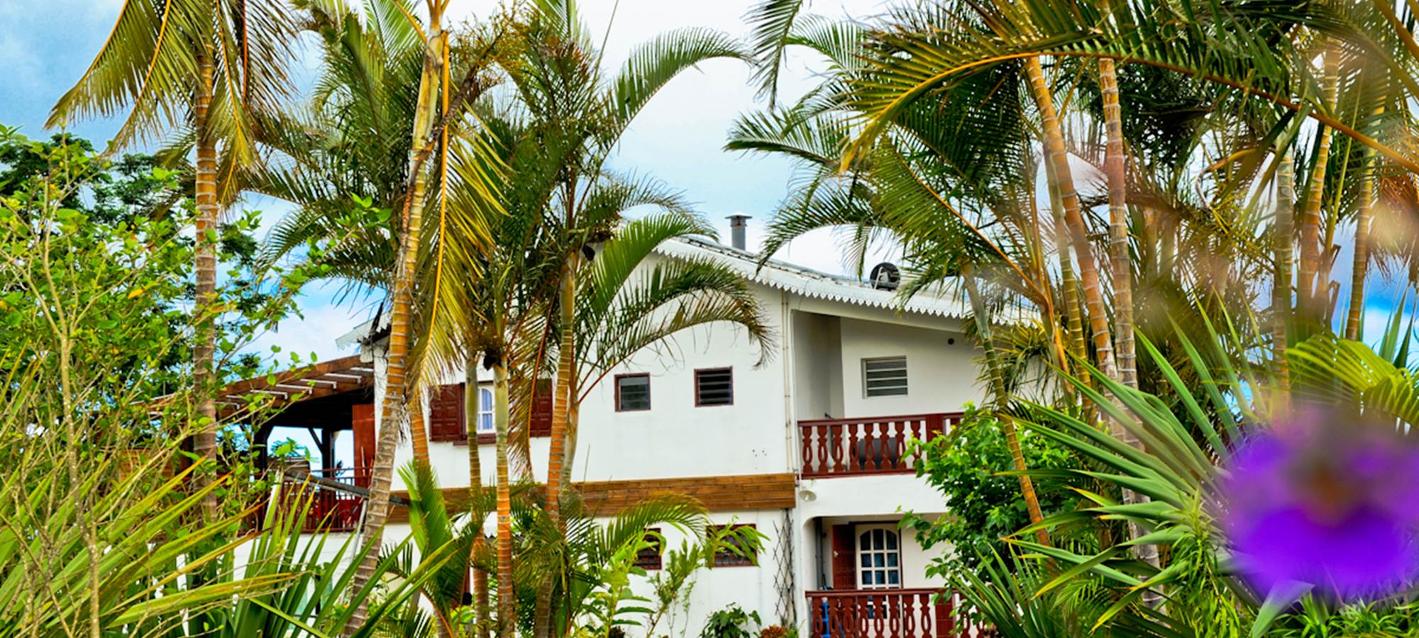 façade avant de la maison