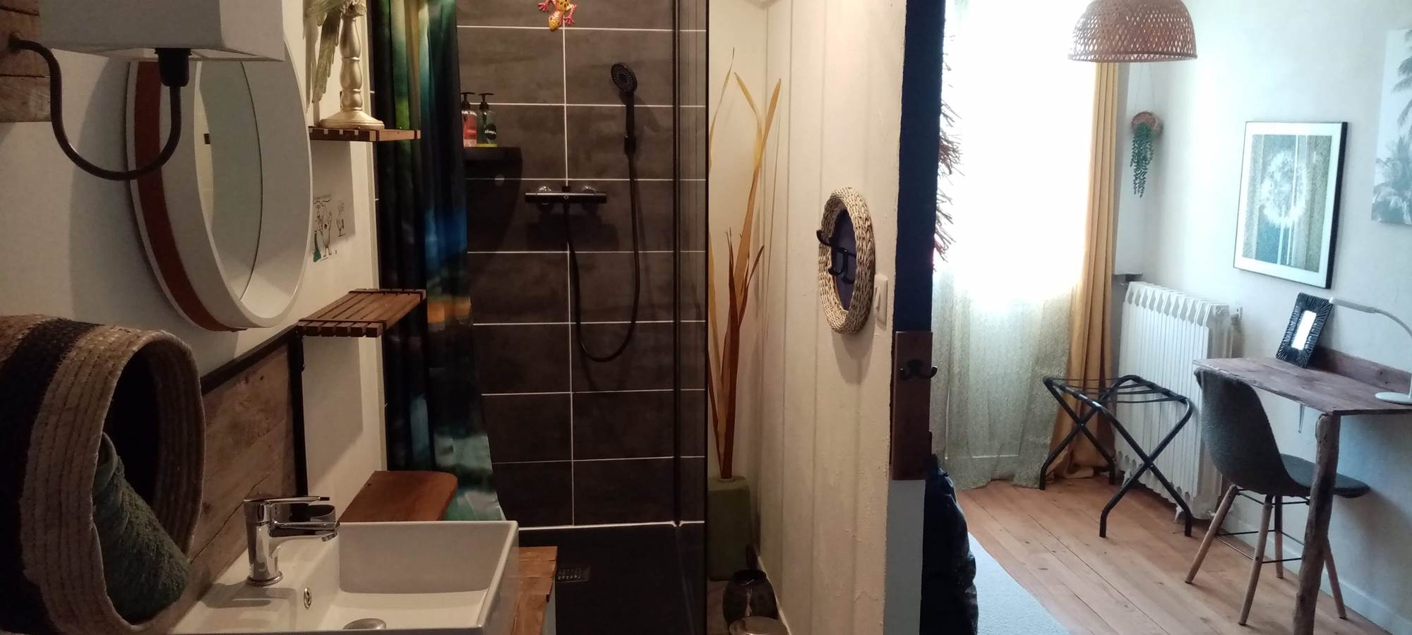 sdb chambre Tropicale