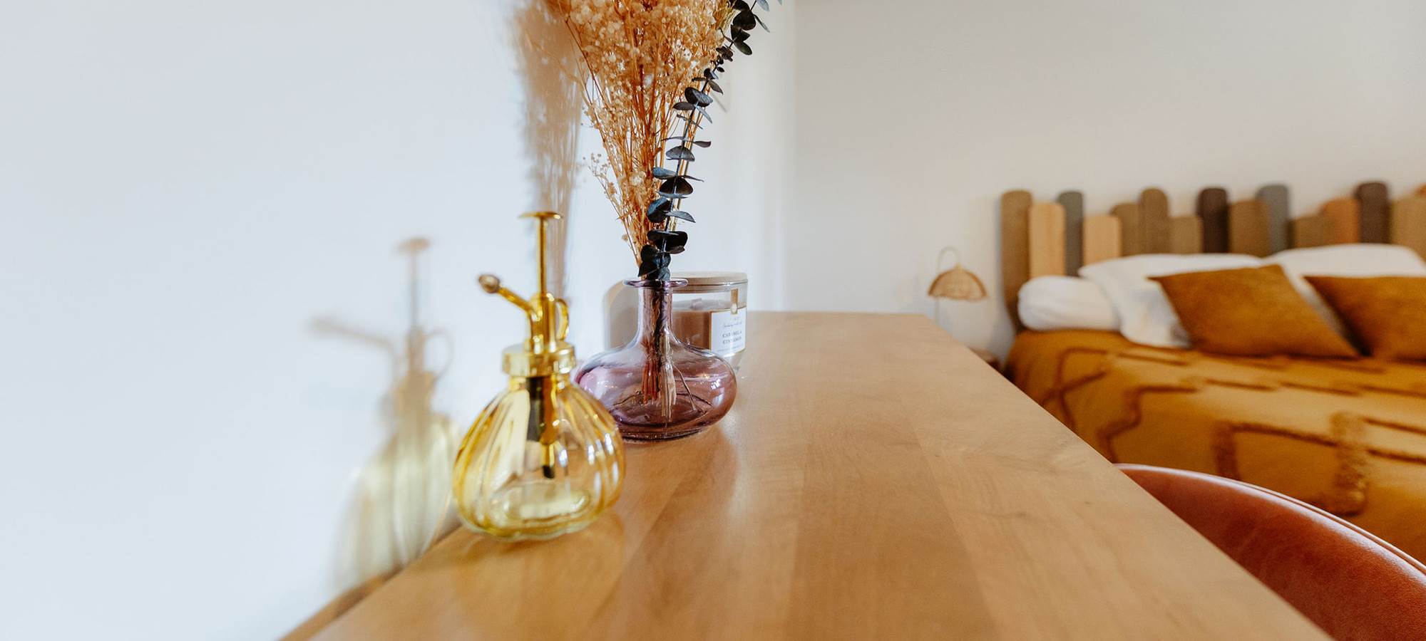 CHAMBRE YELLOW LIT DOUBLE XO 17