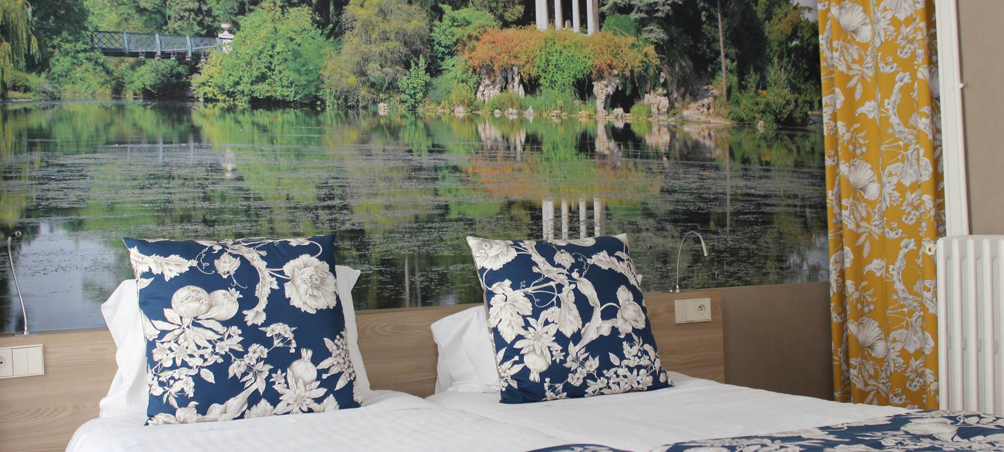 chambre 2 lits hôtel jean bart