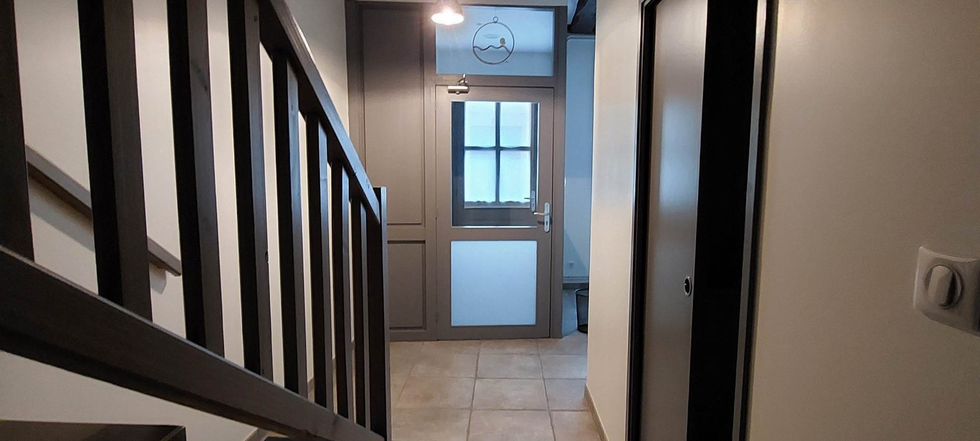 Appart face au mail, rez de chaussée