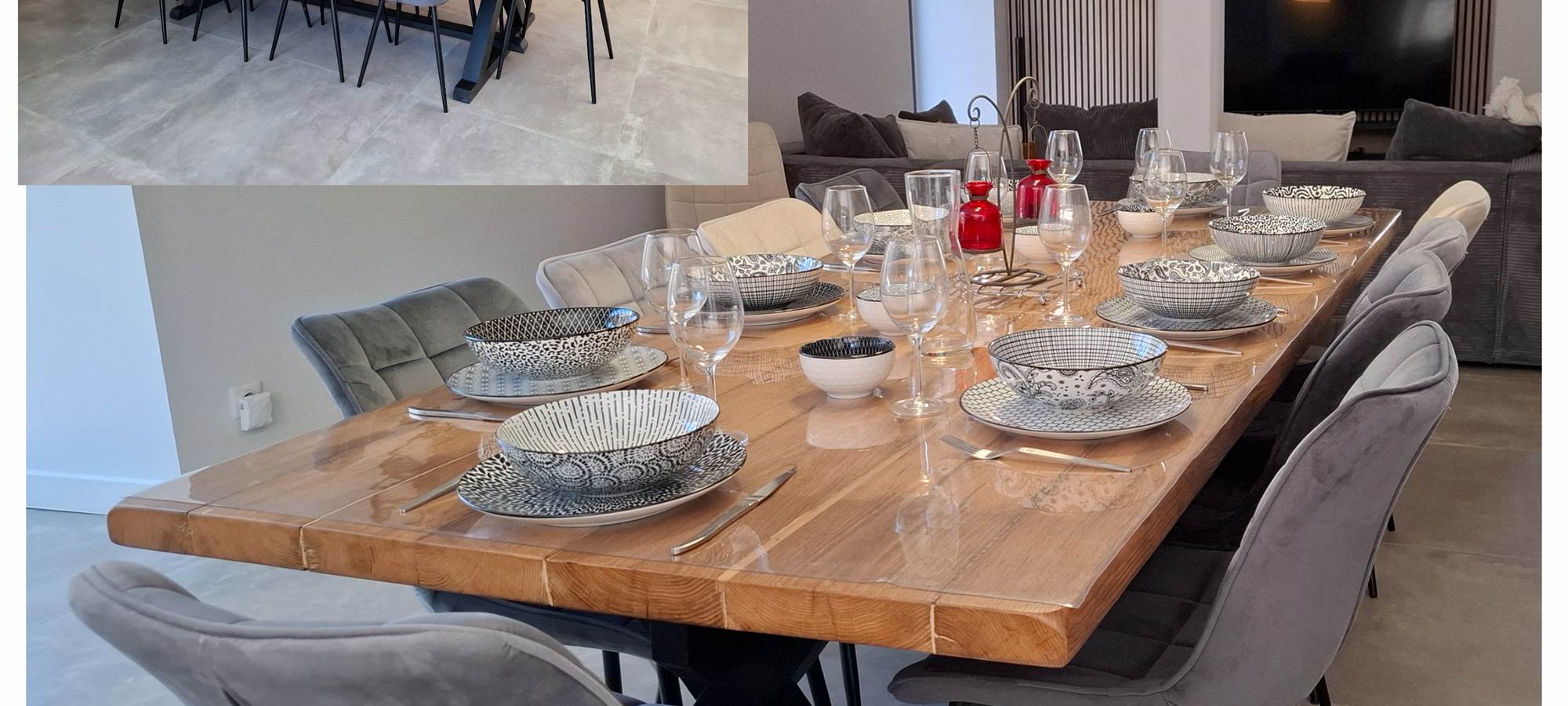 grande salle à manger pour 10 clos des hirondelles limousin