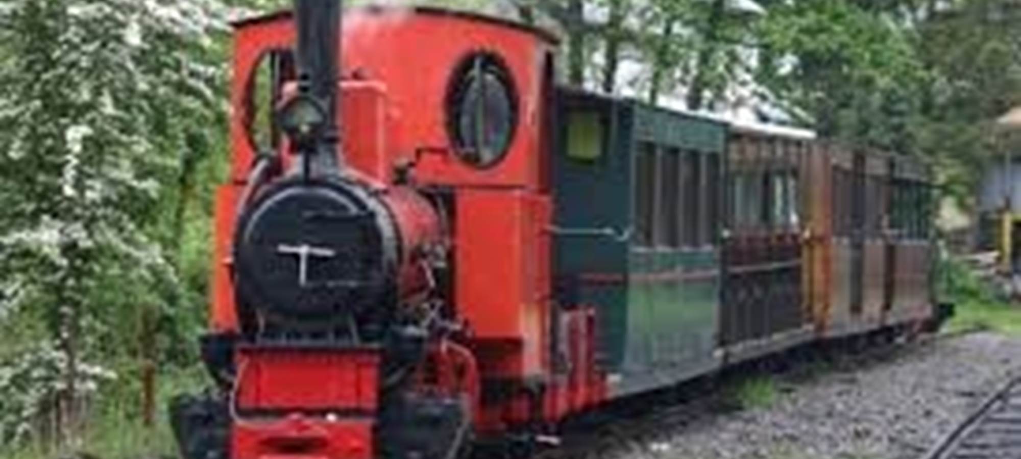 Le petit train du bonheur: train touristique à Rebecq