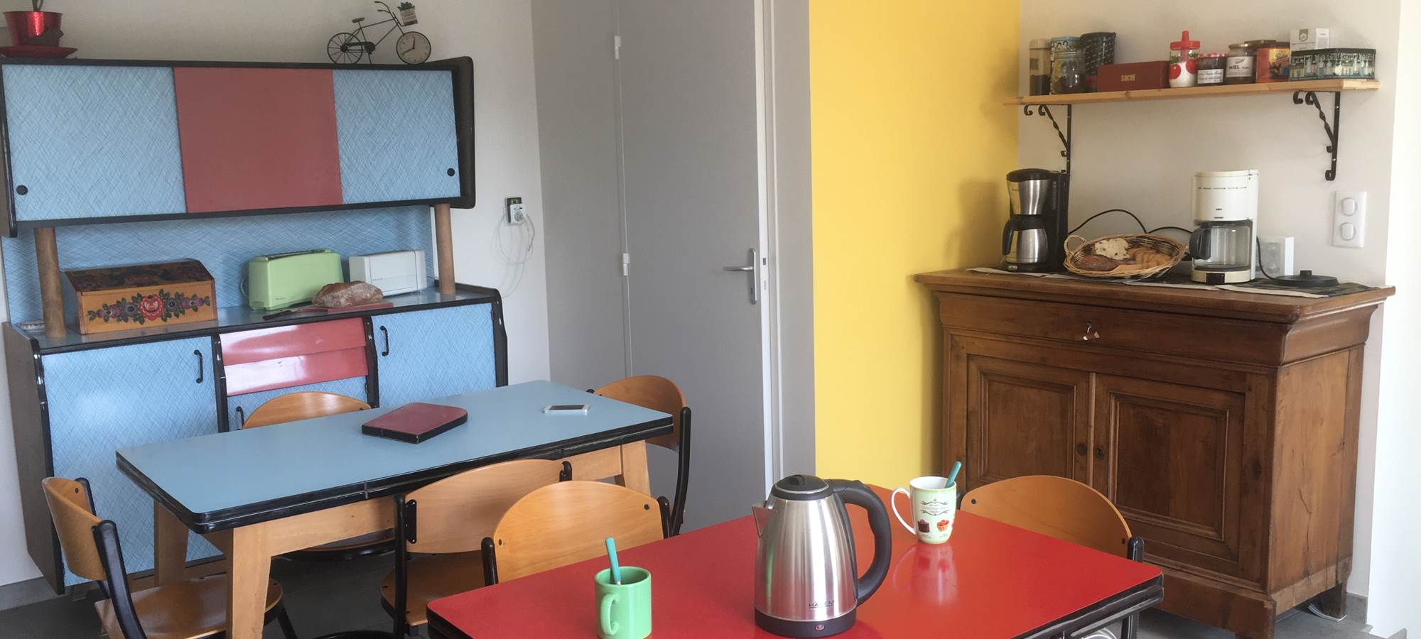 salle à manger partagée