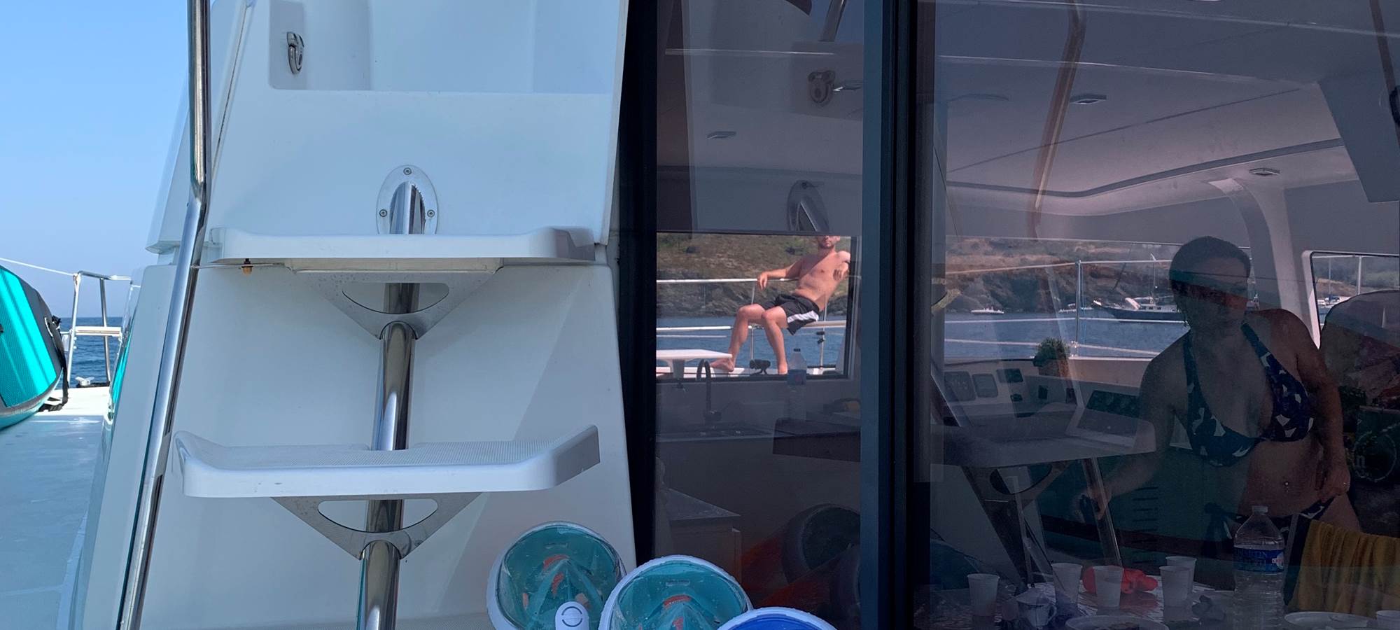 masques, canoe, paddles ...