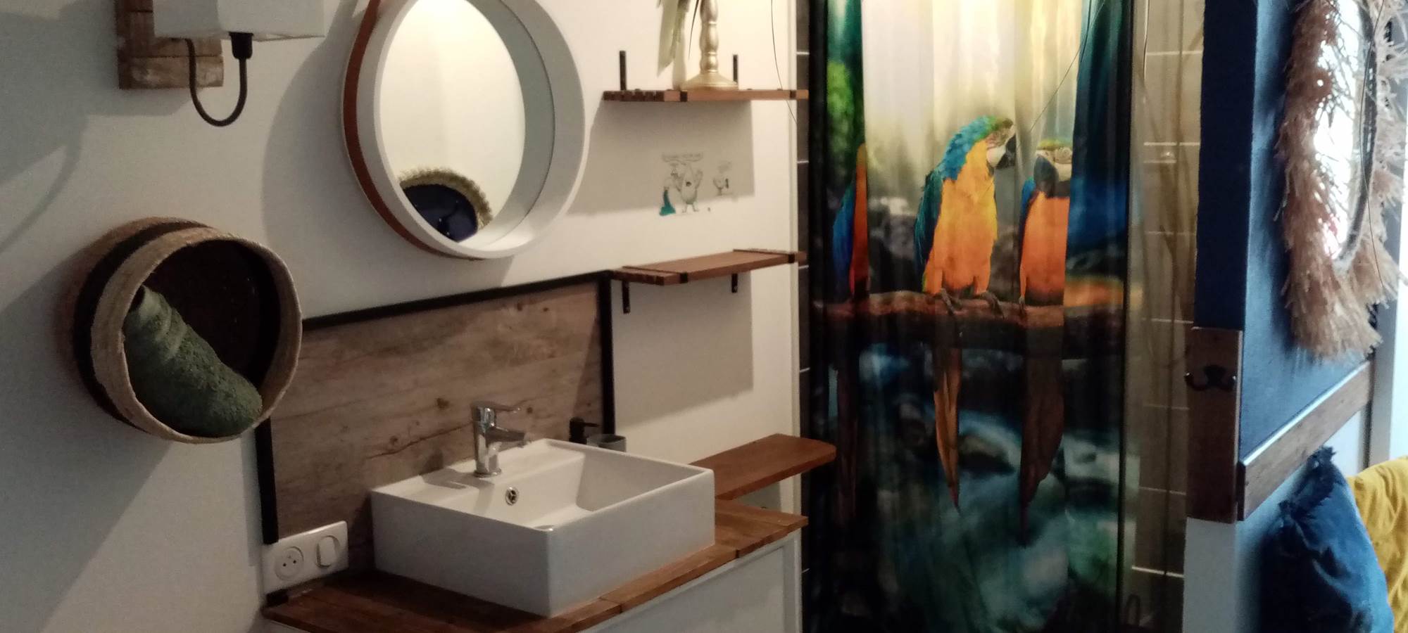 sdb chambre Tropicale