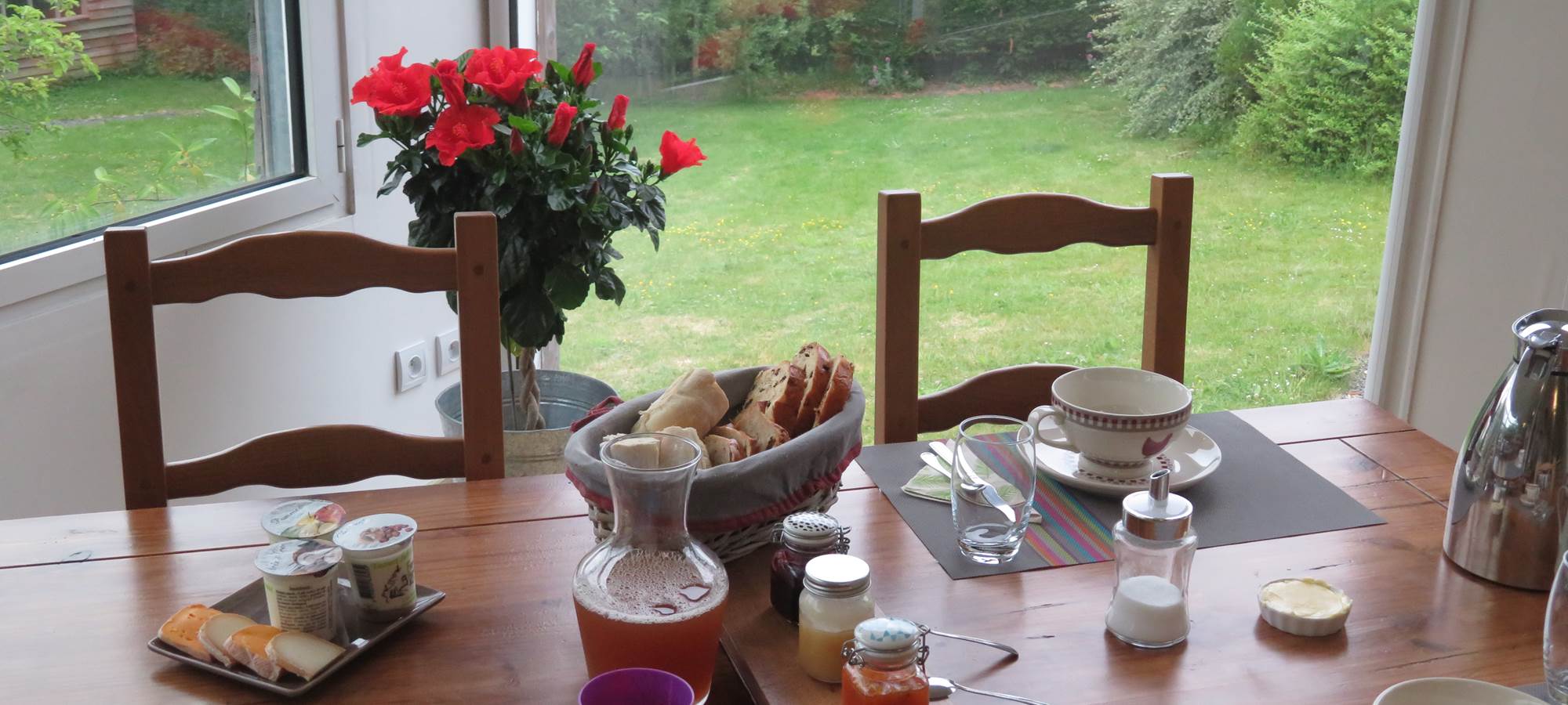 Petit dej - produits locaux 100%