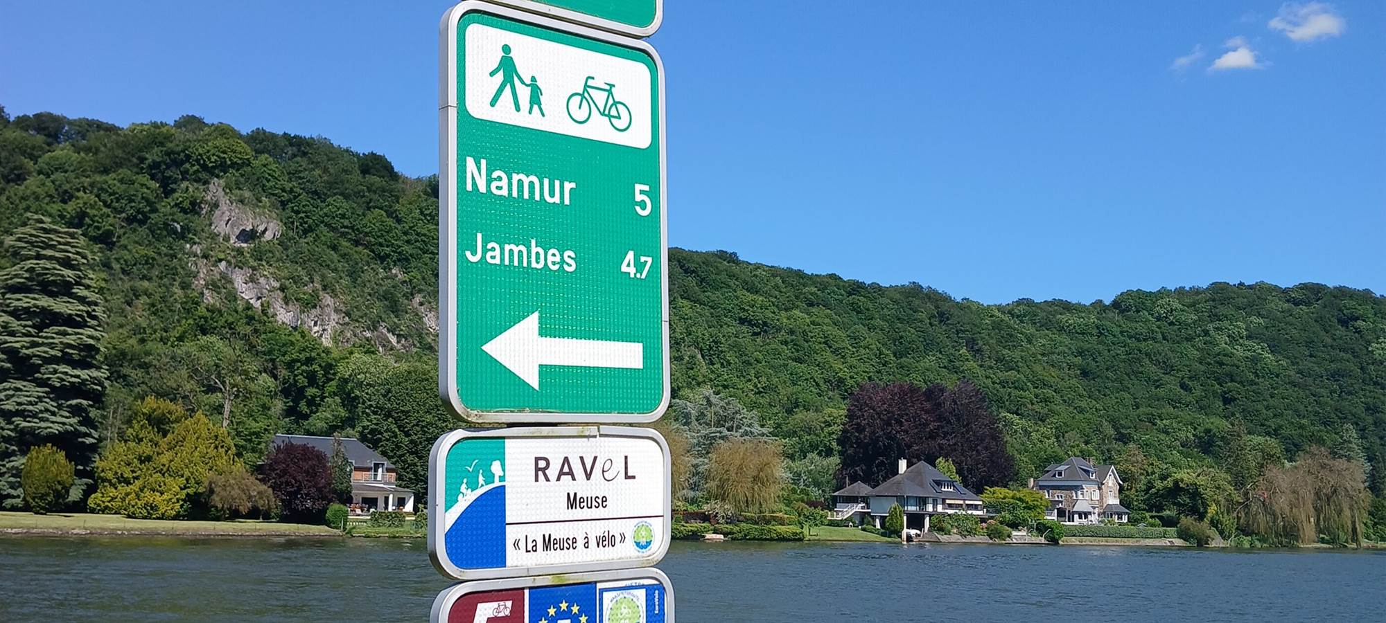 promenade Ravel Wépion Namur à pied ou en vélo