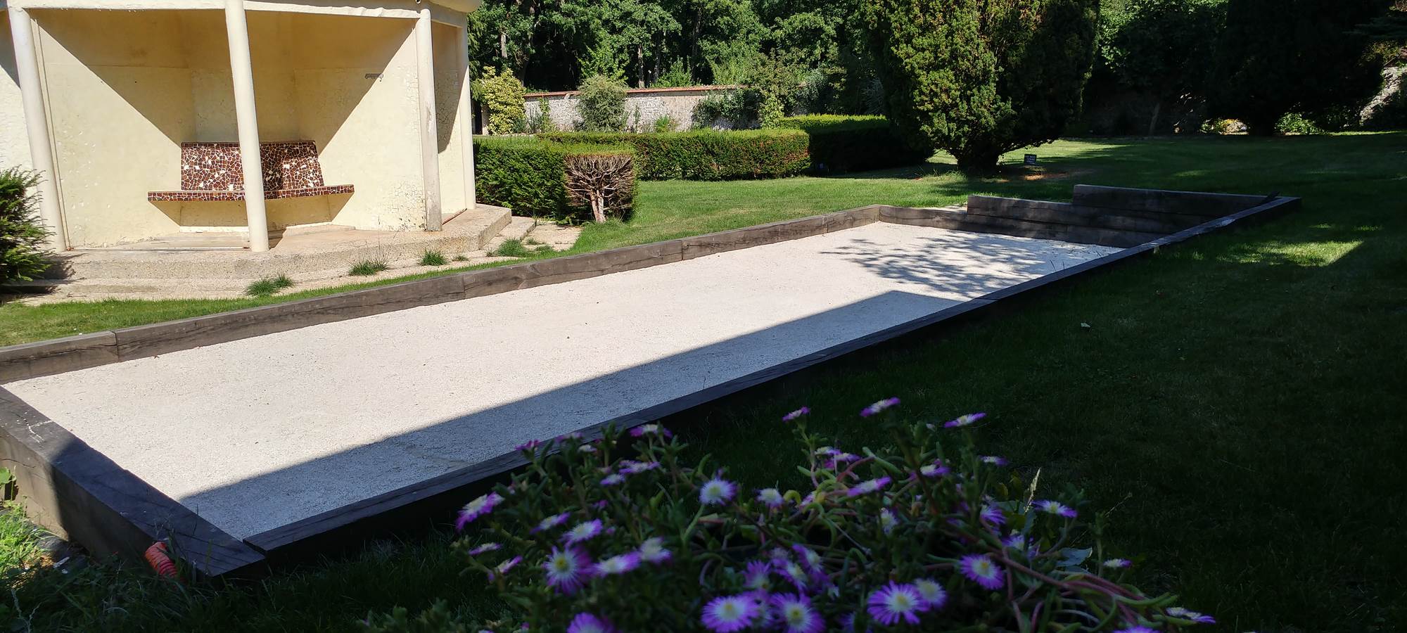 Terrain de pétanque