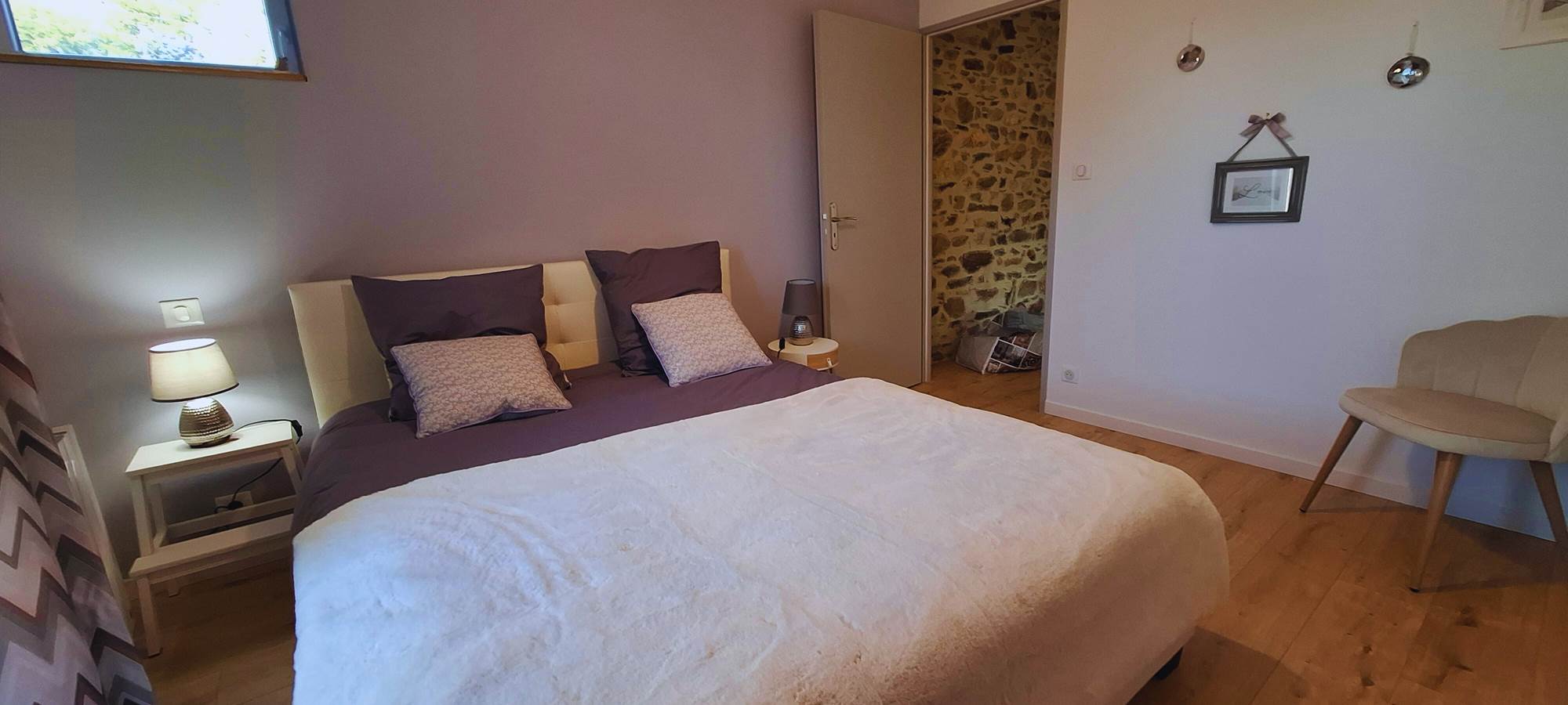 chambre double Lilas 2 clos des hirondelles