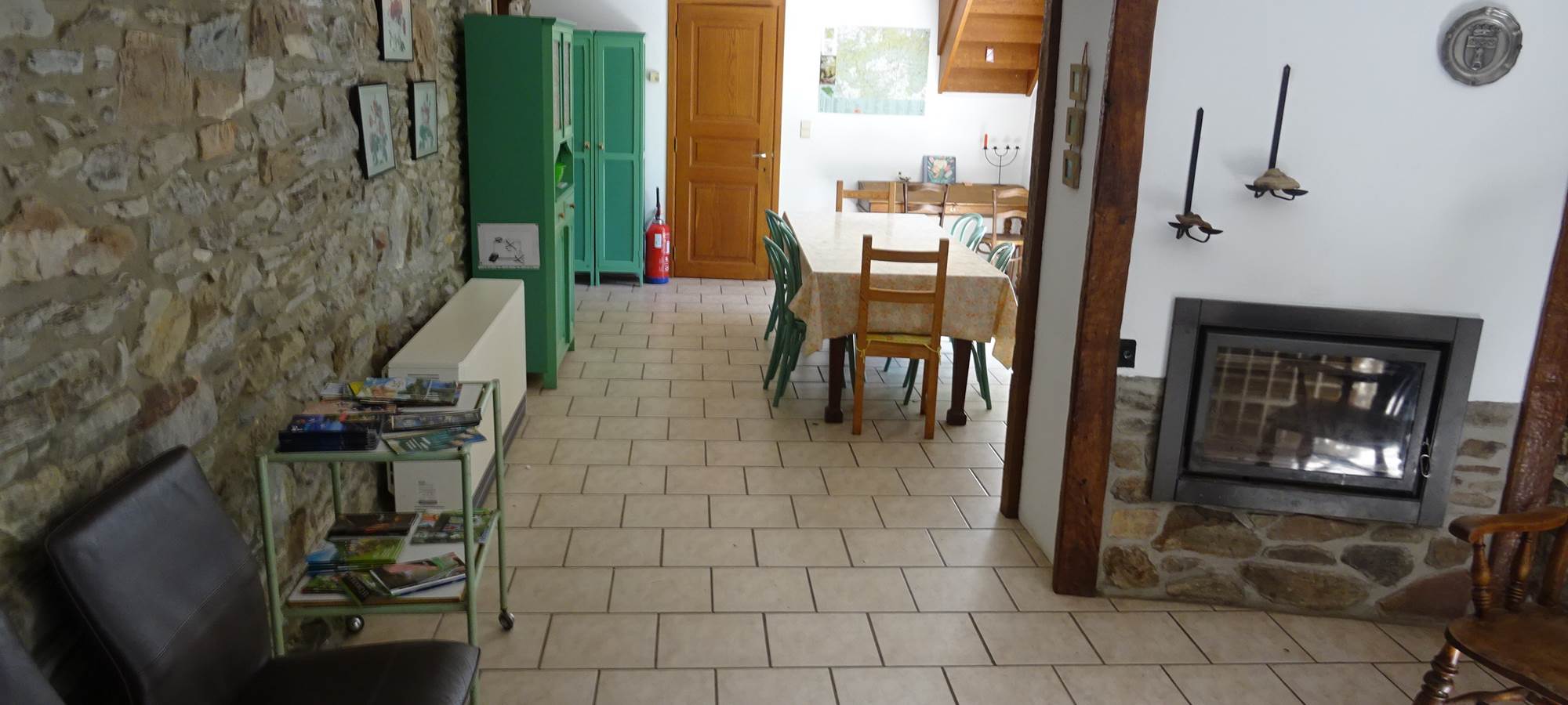 vue de l'intérieur du gîte 2