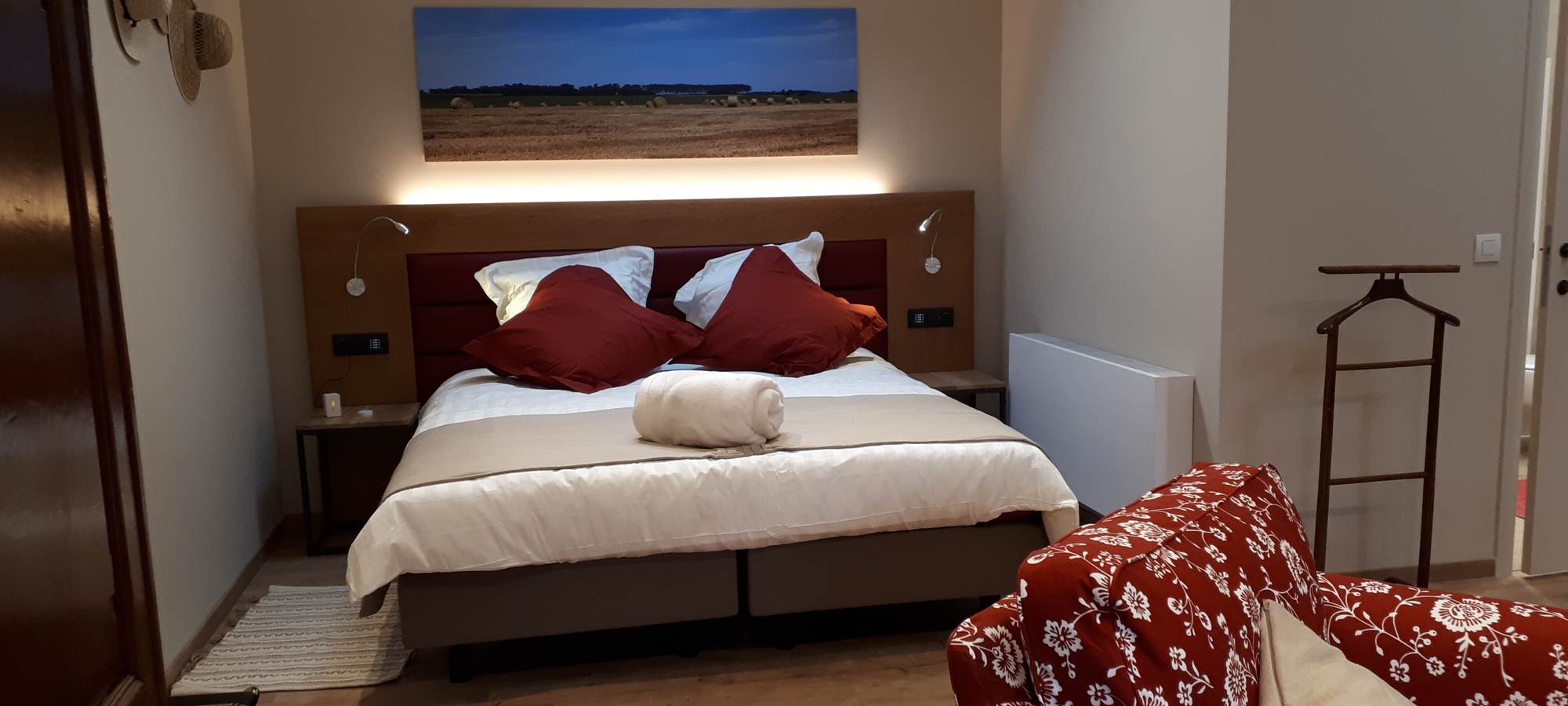 Lit chambre campagne 180cm