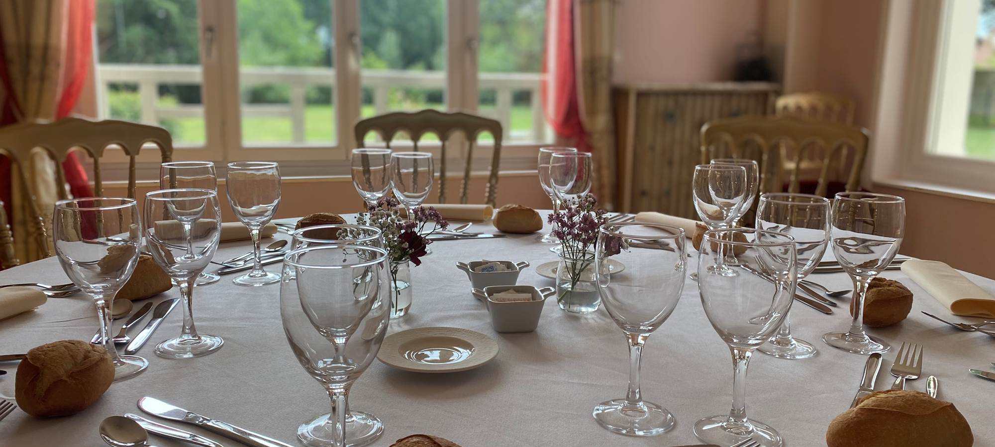 Salle privative - Diner La Villa Rochette