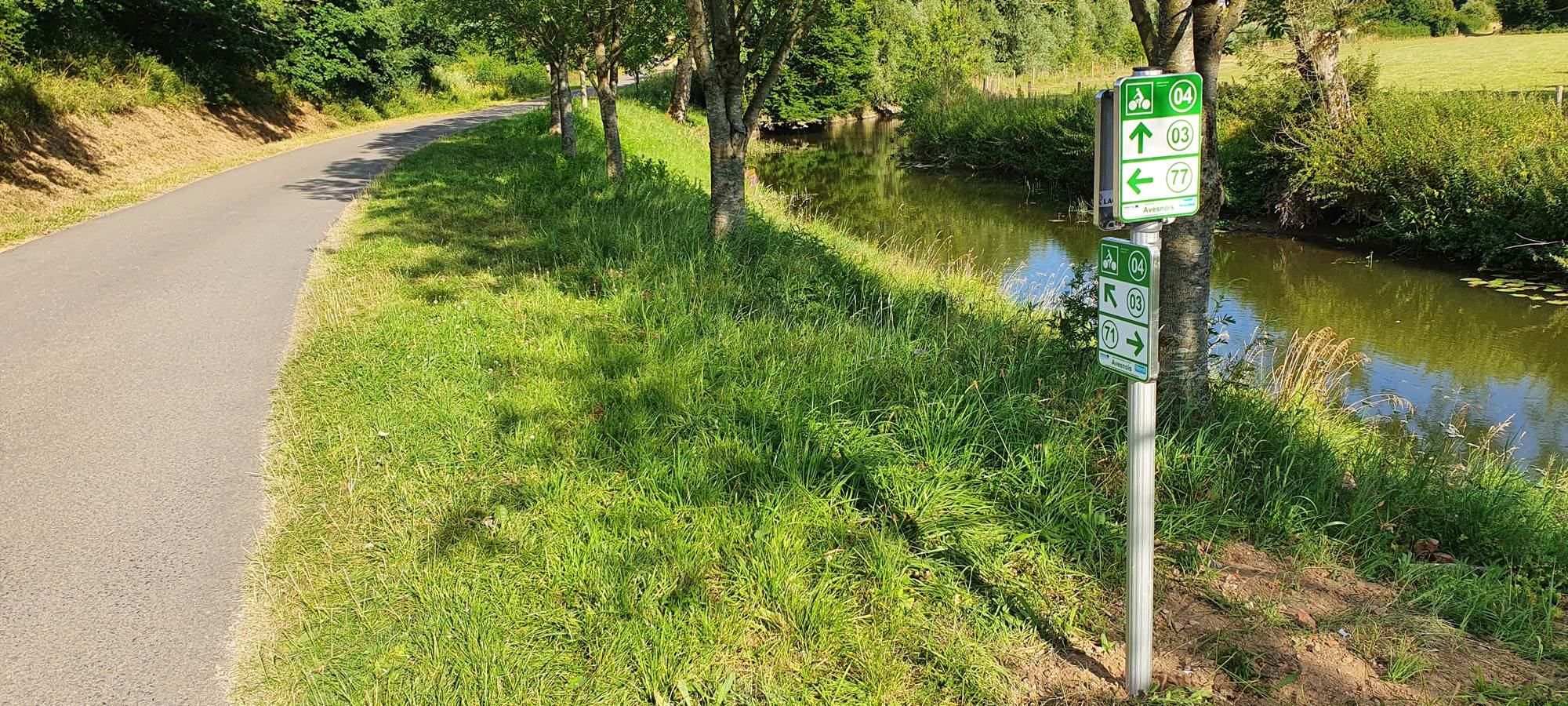 Réseau points noeuds 1200 kms balisés au départ des mout'ânes