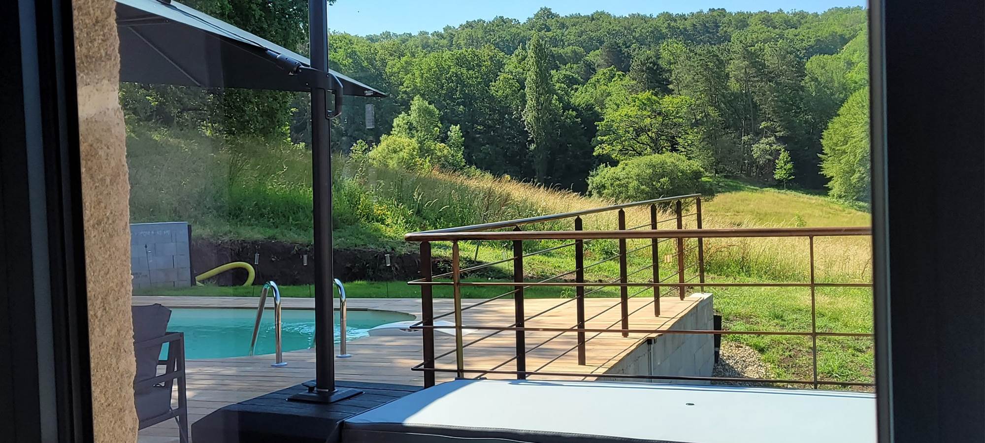 Vue depuis la chambre parentale