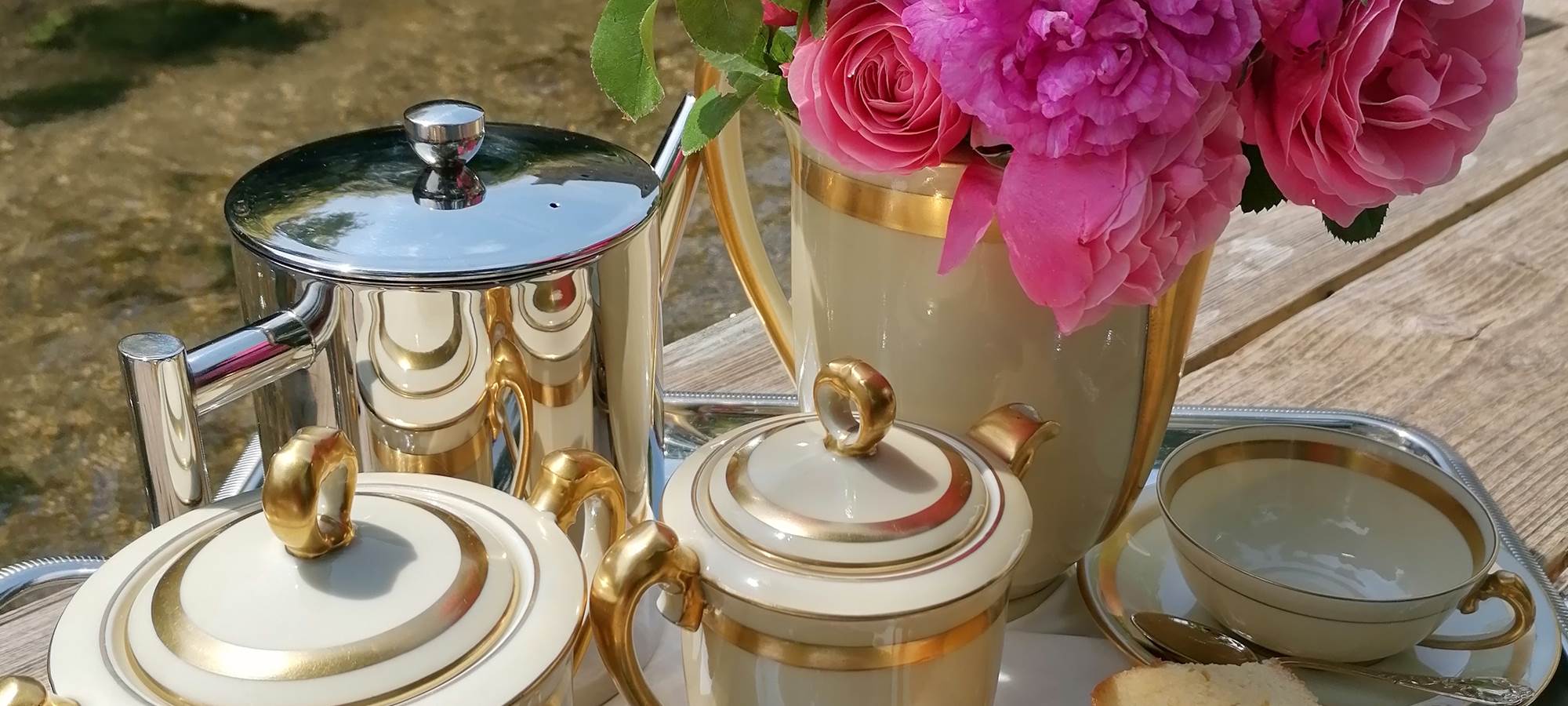 Dégustation au jardin de La Malposte à Reviers