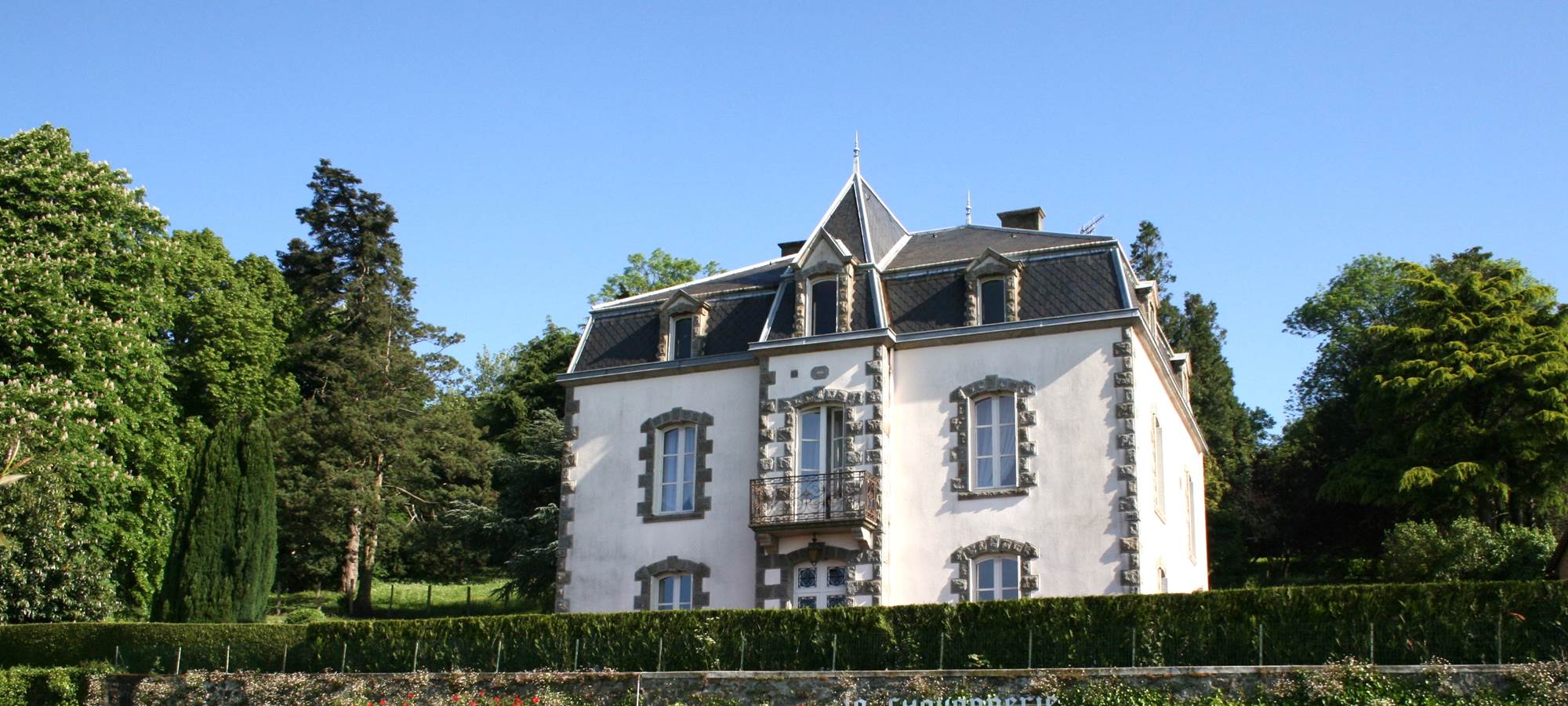 facade et parc