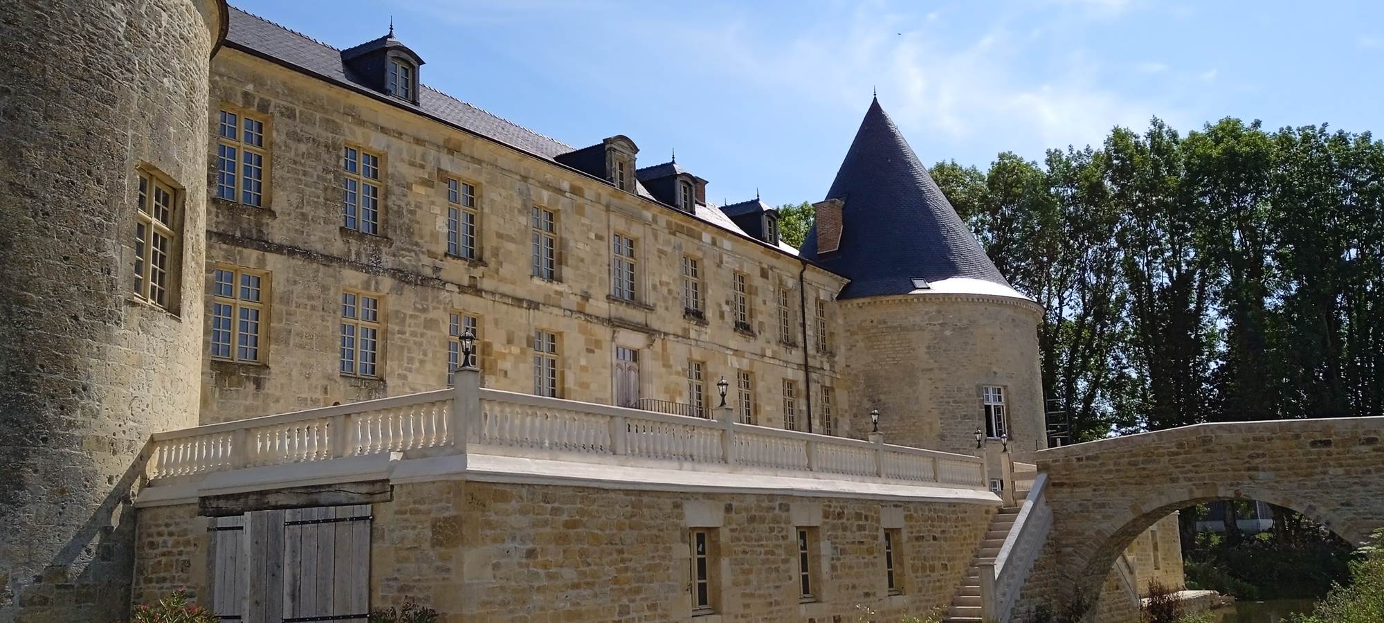 Le château coté sud