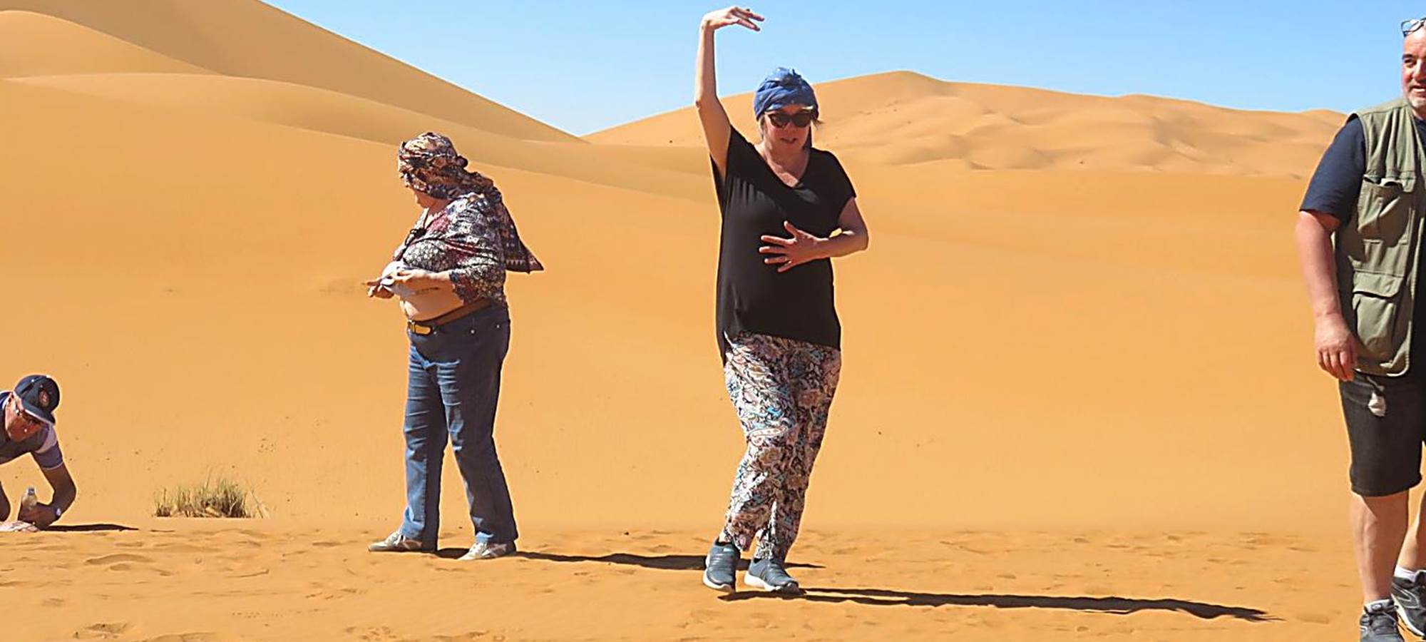Danse dans les dunes