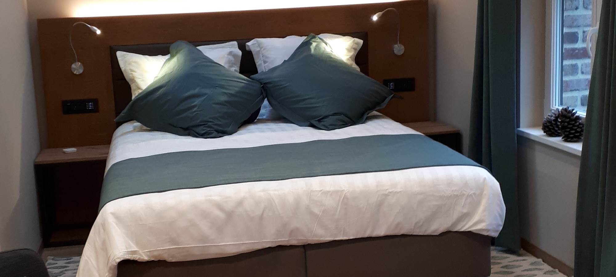 Lit chambre forêt 160cm