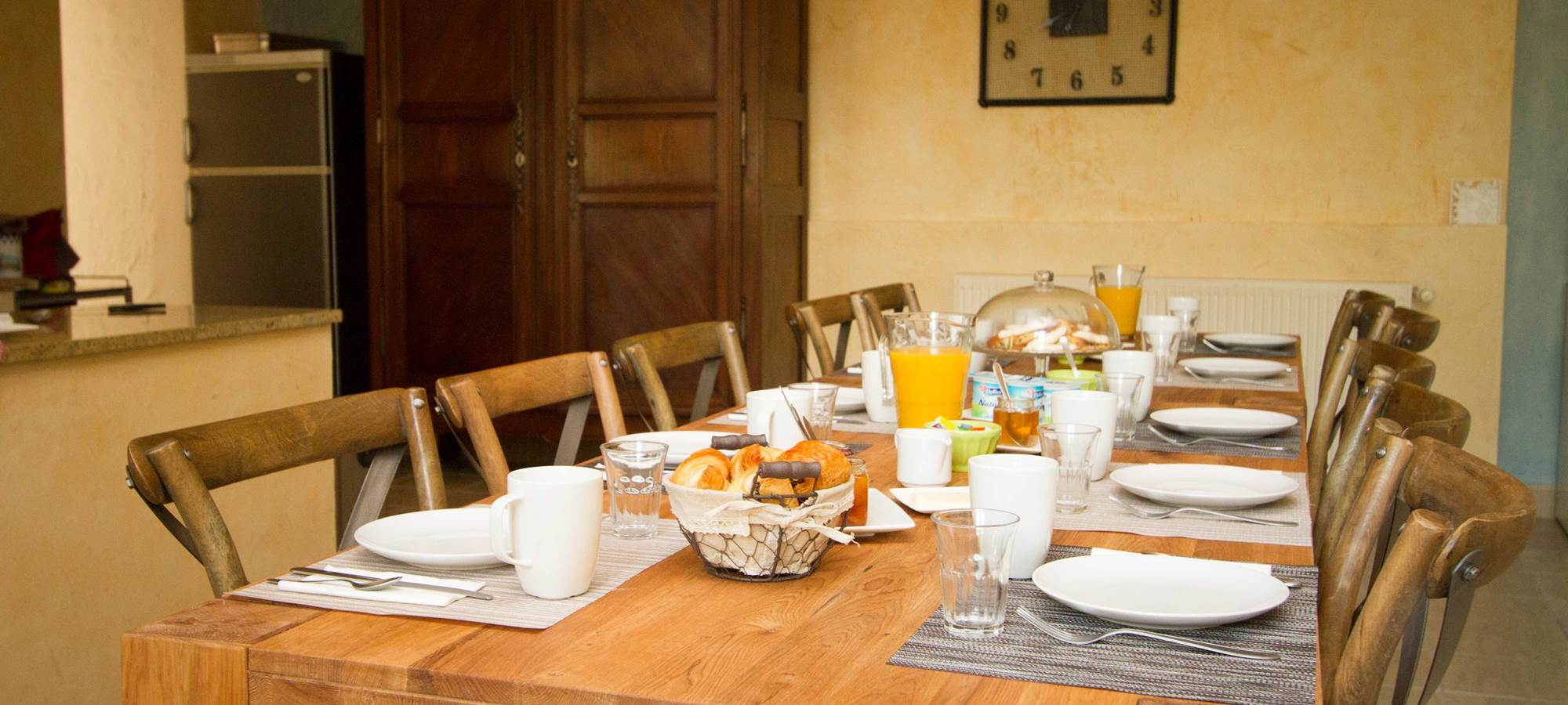 petit déjeuner inclus