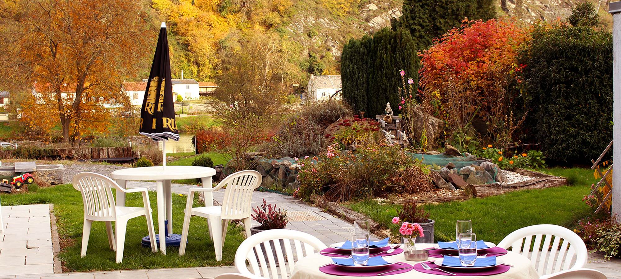 Côté terrasse et jardin, un cadre idéal pour se détendre !