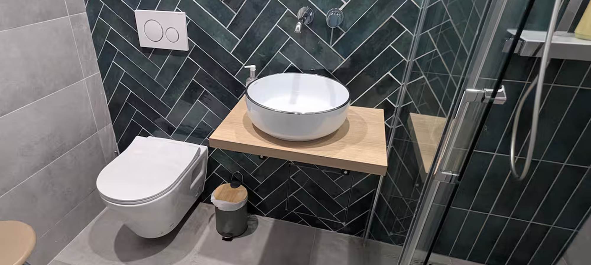 Salle de Bain privative Hotel Jean Bart