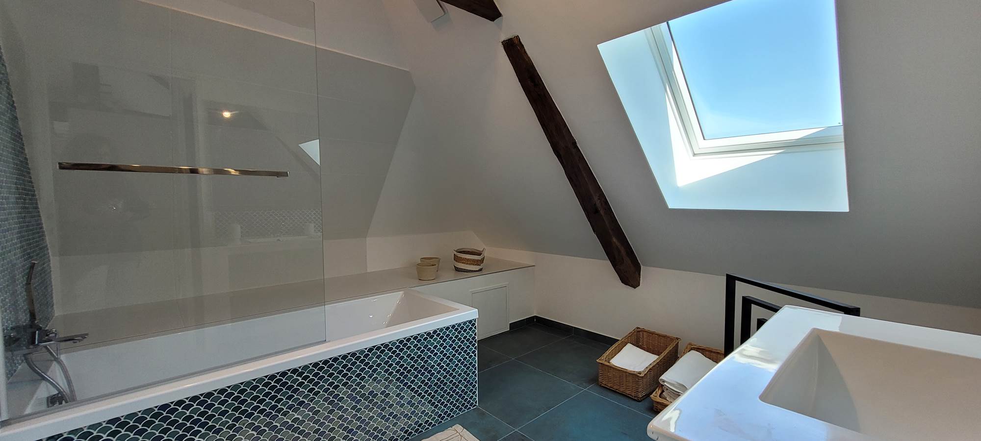 Salle de bain etage