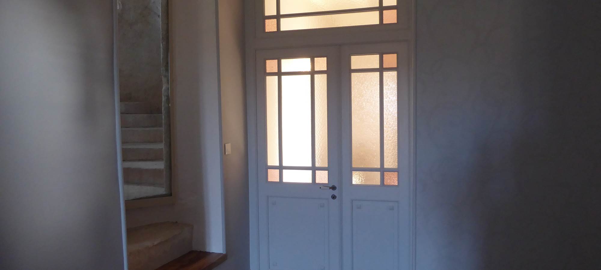 Accès à la suite des baldaquins