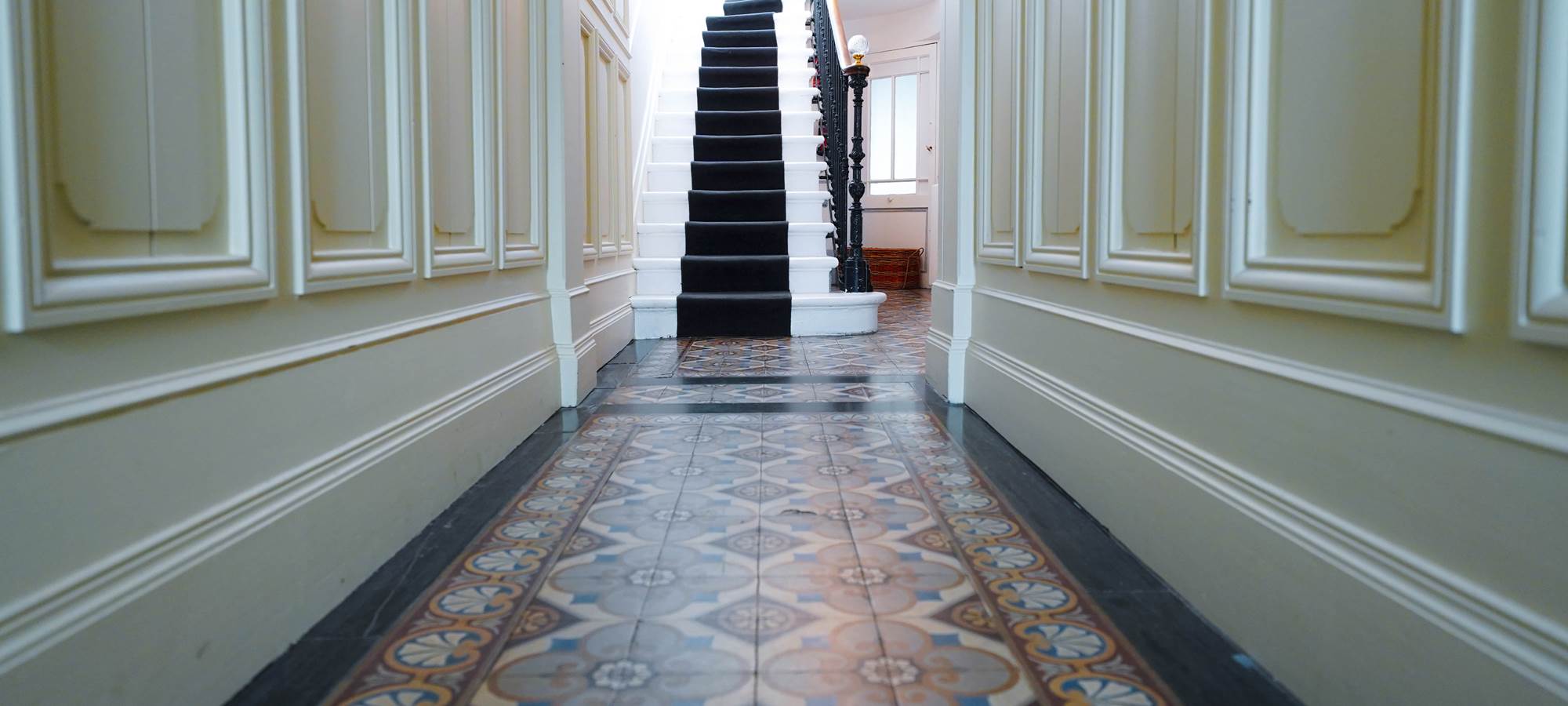 Le couloir d'entrée