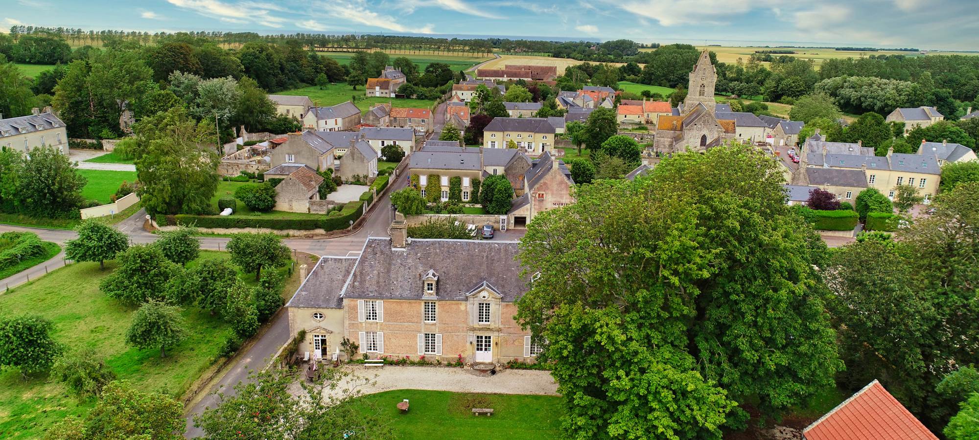 Le Manoir et son village