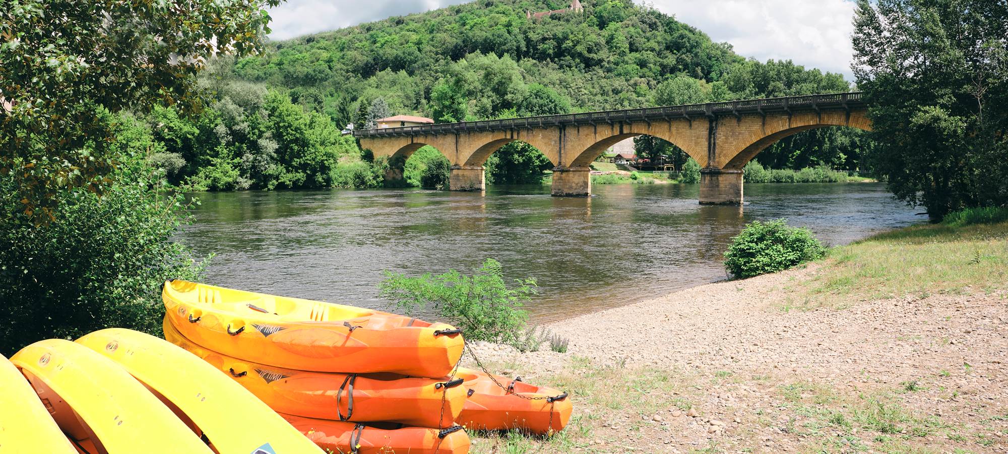 Baignade dans la Dordogne