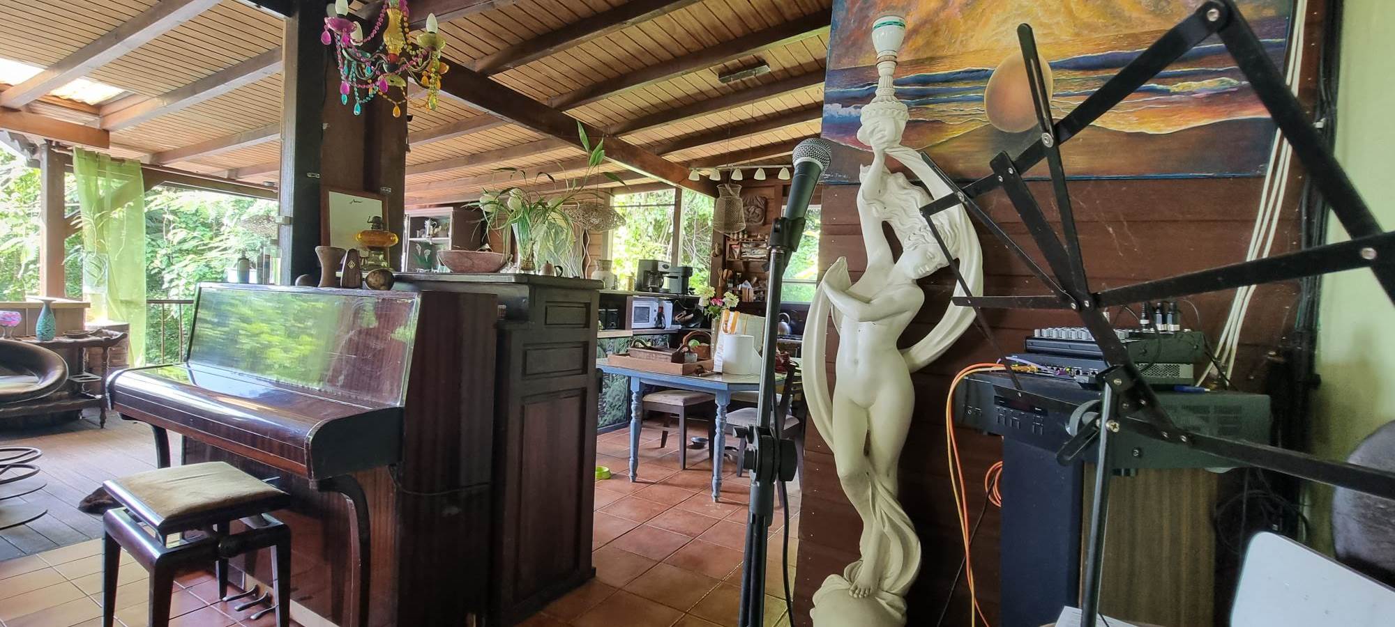 coin music sur terrasse