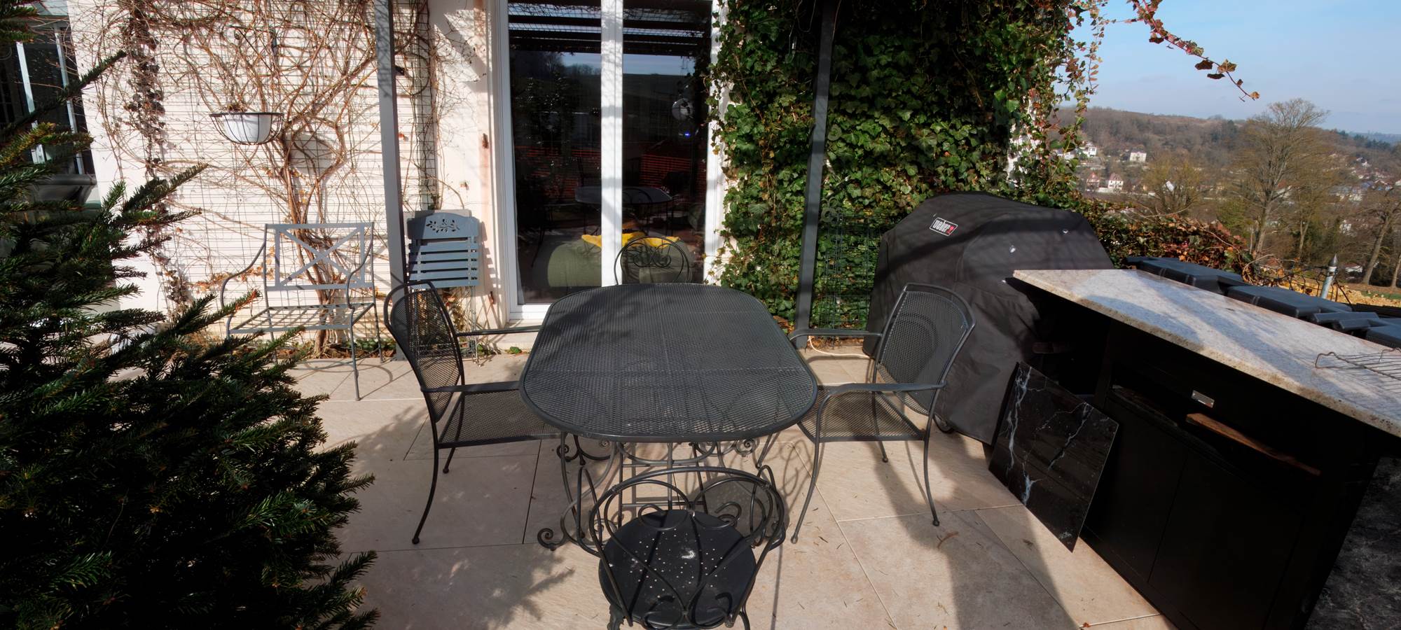 Terrasse de la chambre