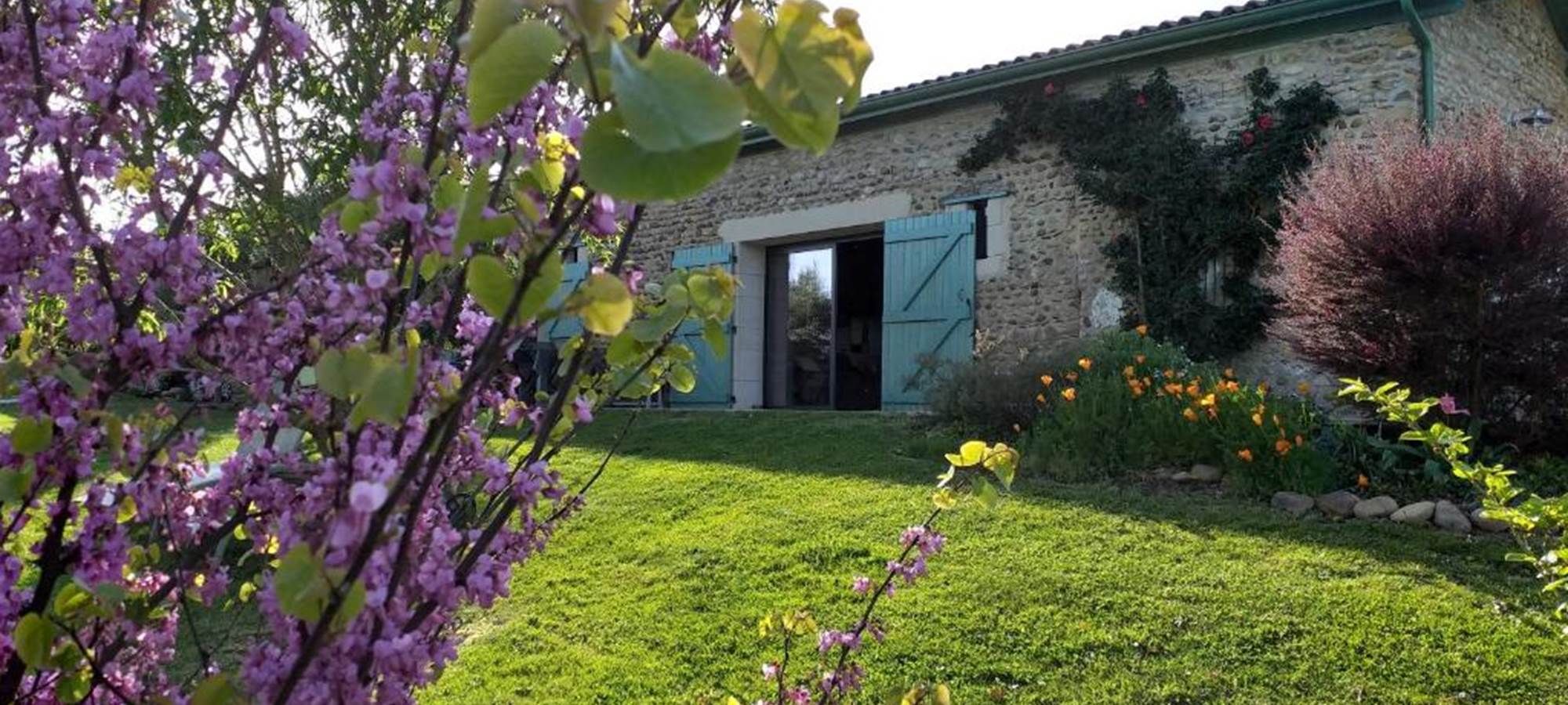 le jardin fleuri du Castelbosc