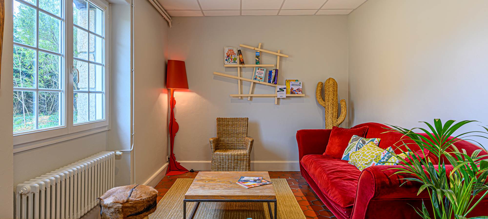 Salon/ réception chez Naéco Erdeven