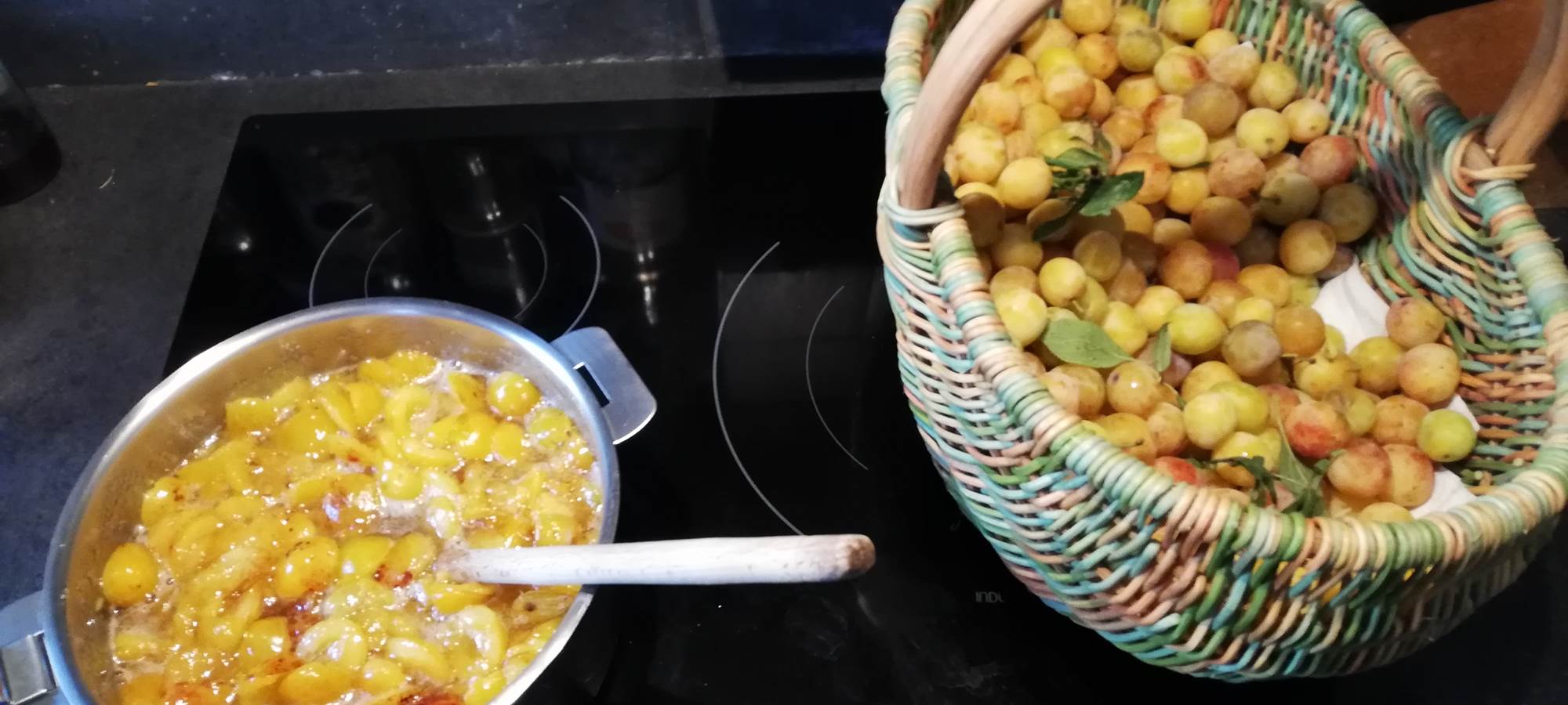 Préparation confitures