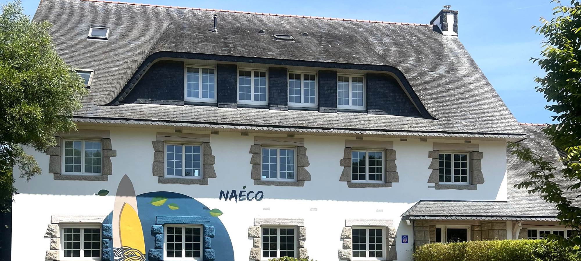 Facade Auberge Naéco Erdeven