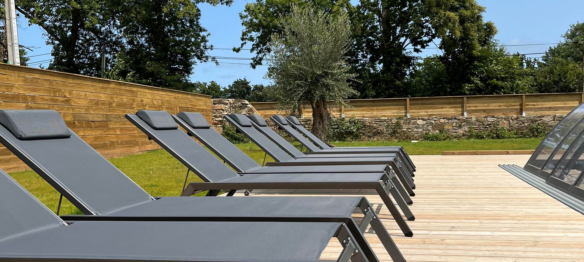 Les transats pour se relaxer à Perros-Guirec