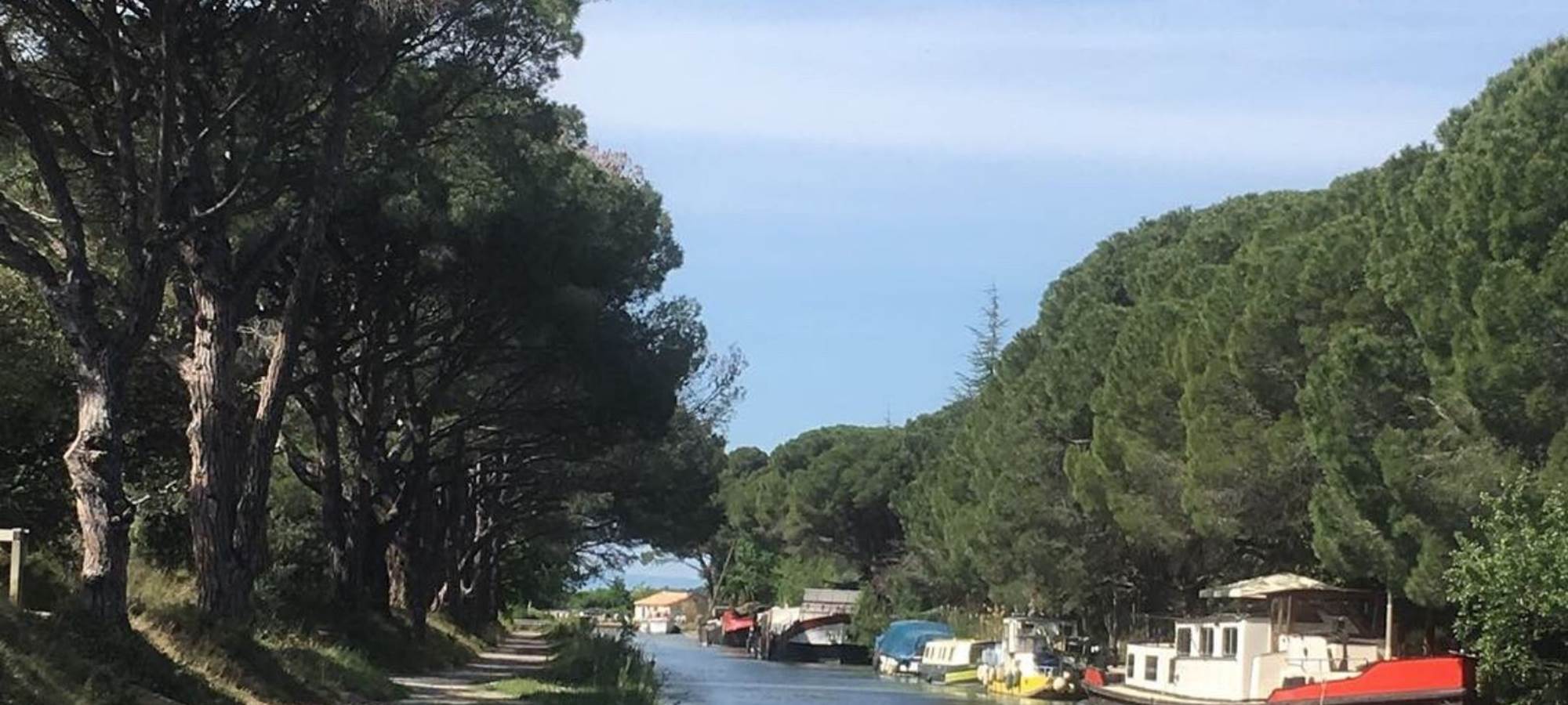 Canal du midi port la robine ancien tracé du canal du midi