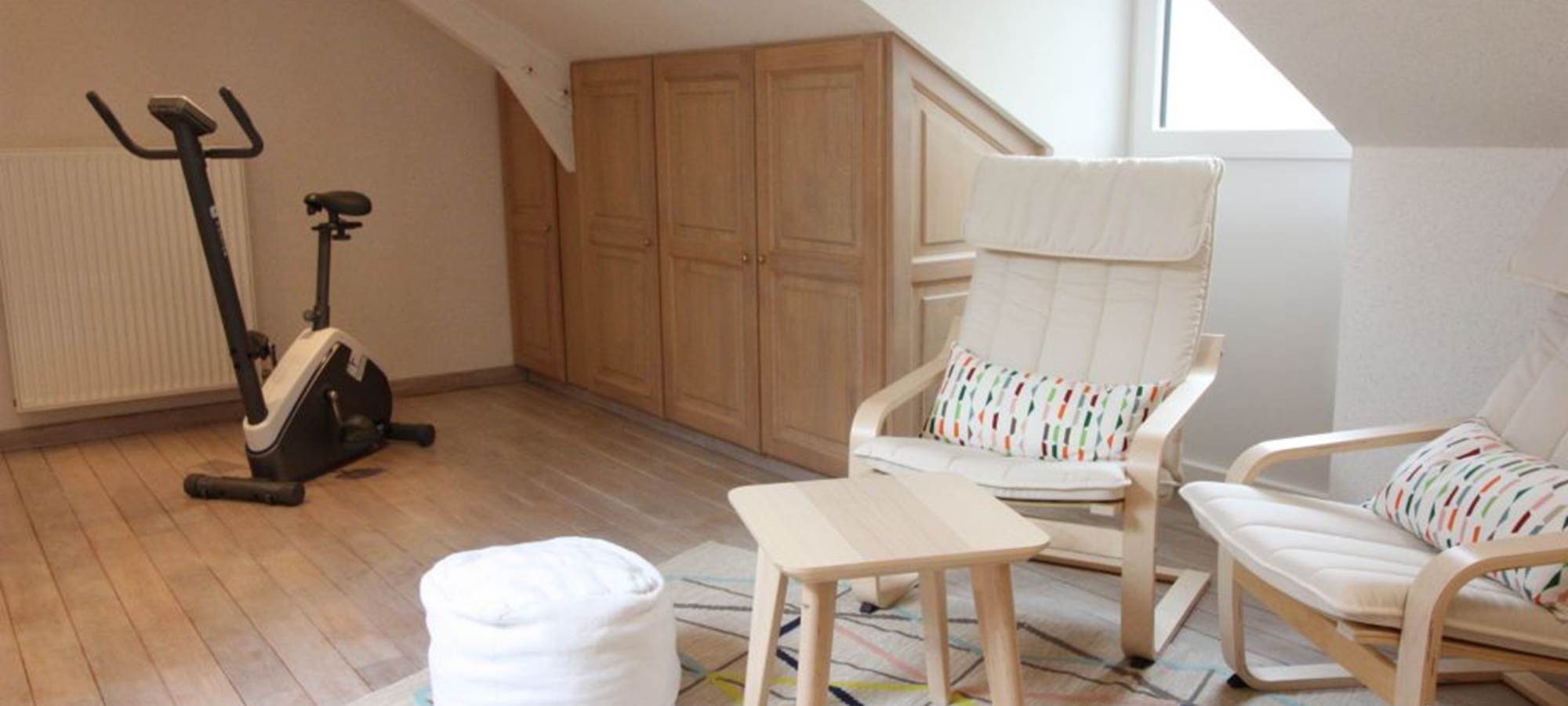 Pièce d'agrément à l'étage