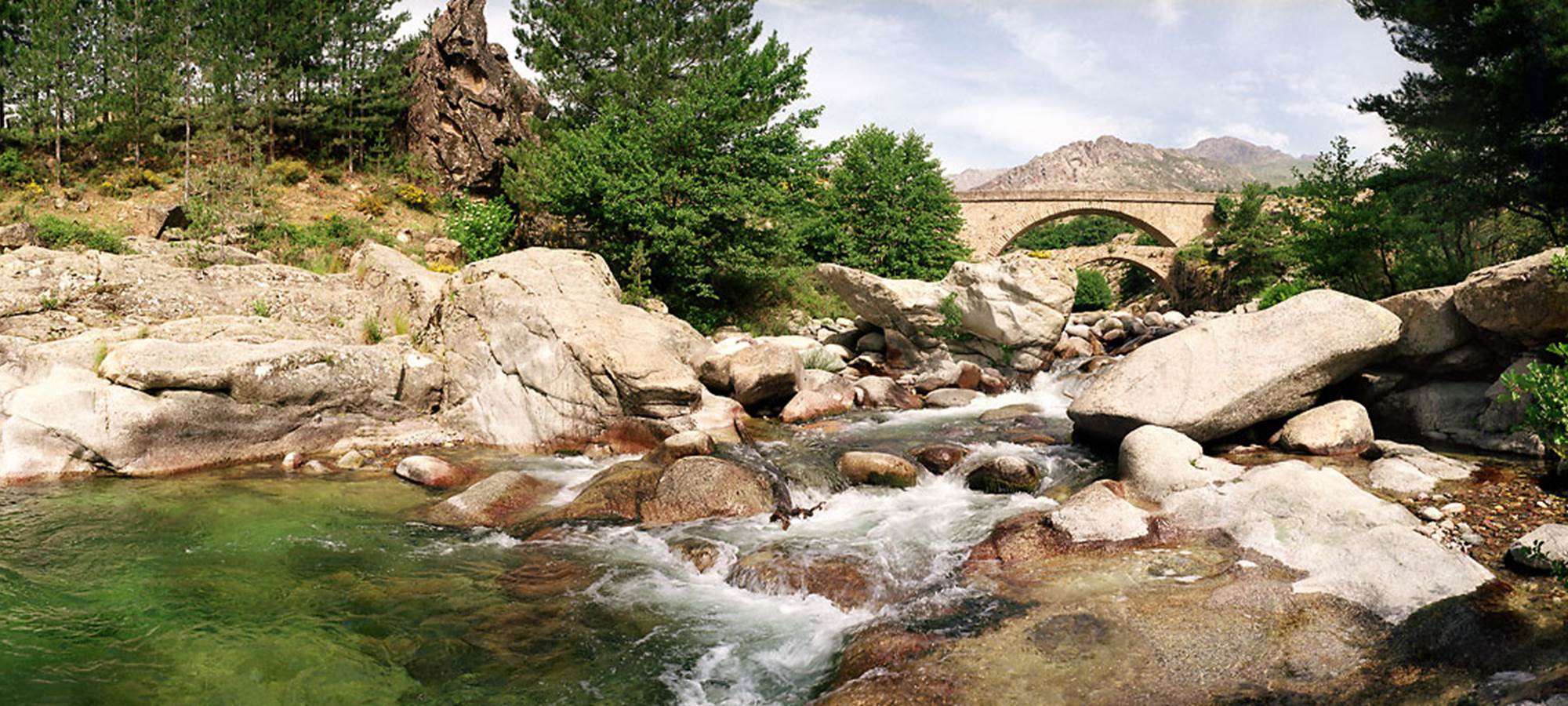 Baignade en rivière