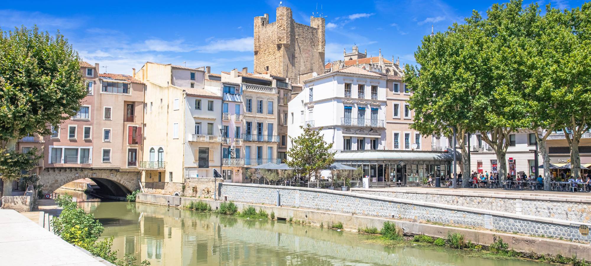 Canal de la Robine Pont des Marchands Narbonne ©Benjamin Mourot (1)